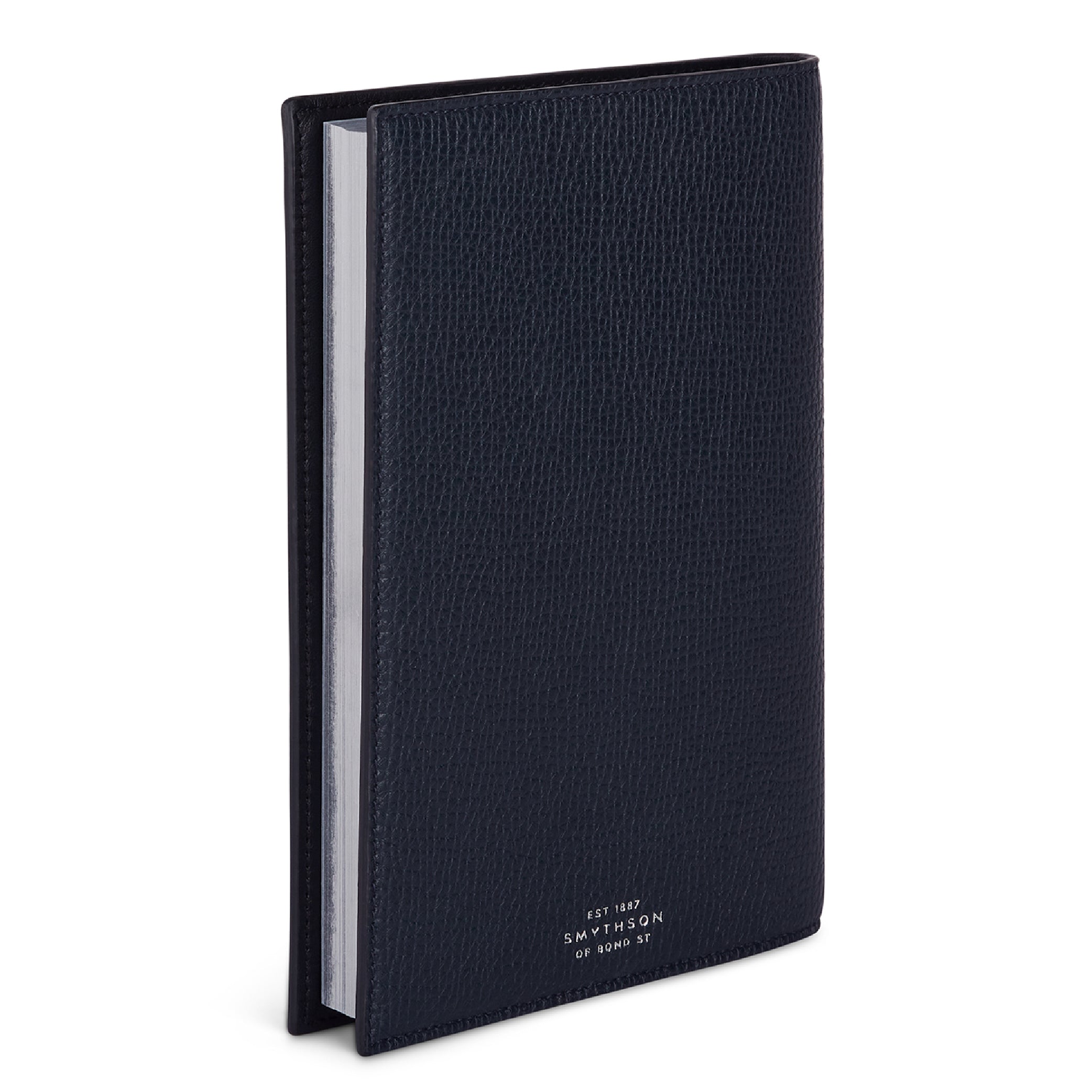Evergreen Refillable Notebook in Navy Ludlow