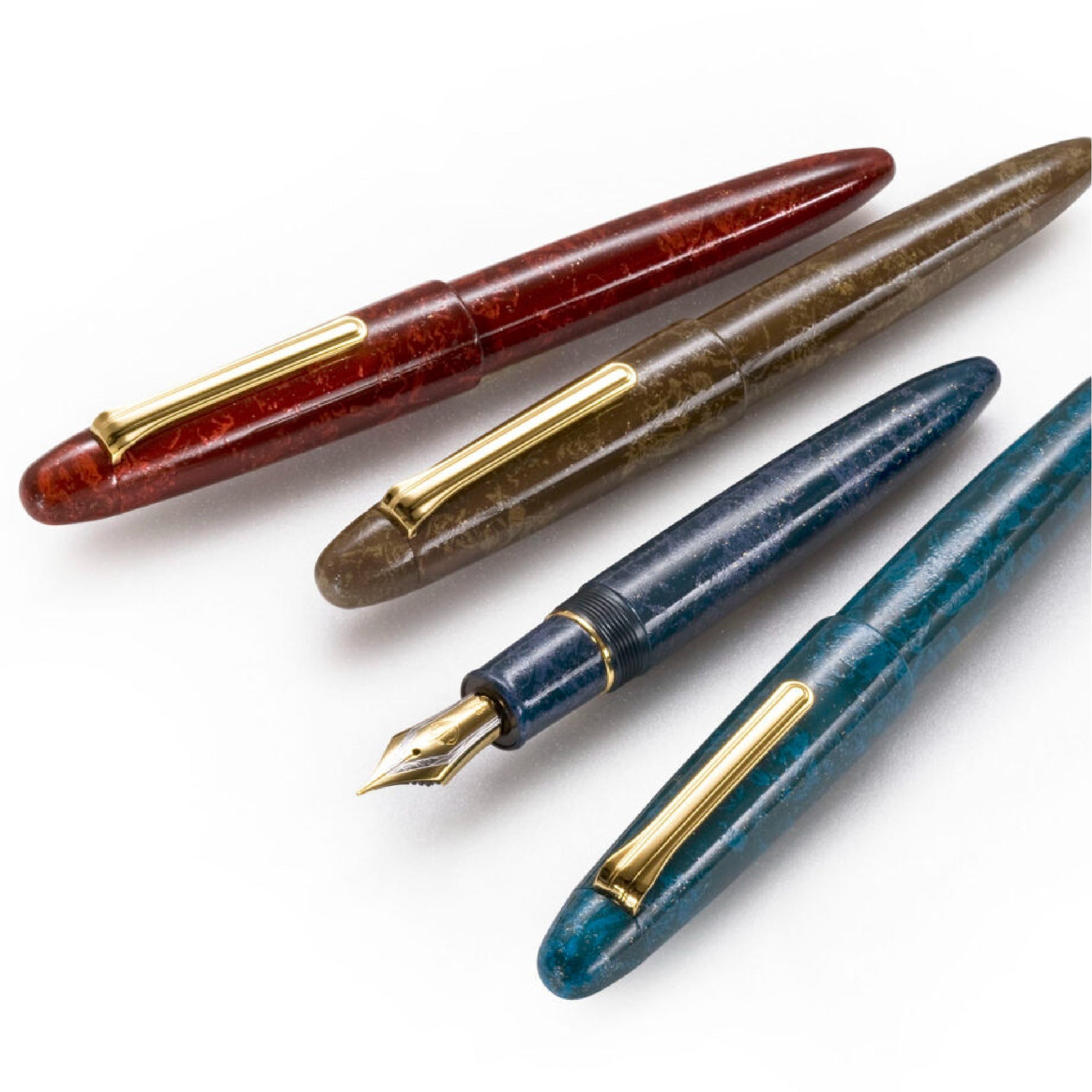 King of Pen 'Iro-Miyabi' II Kon-Ruri Fountain Pen