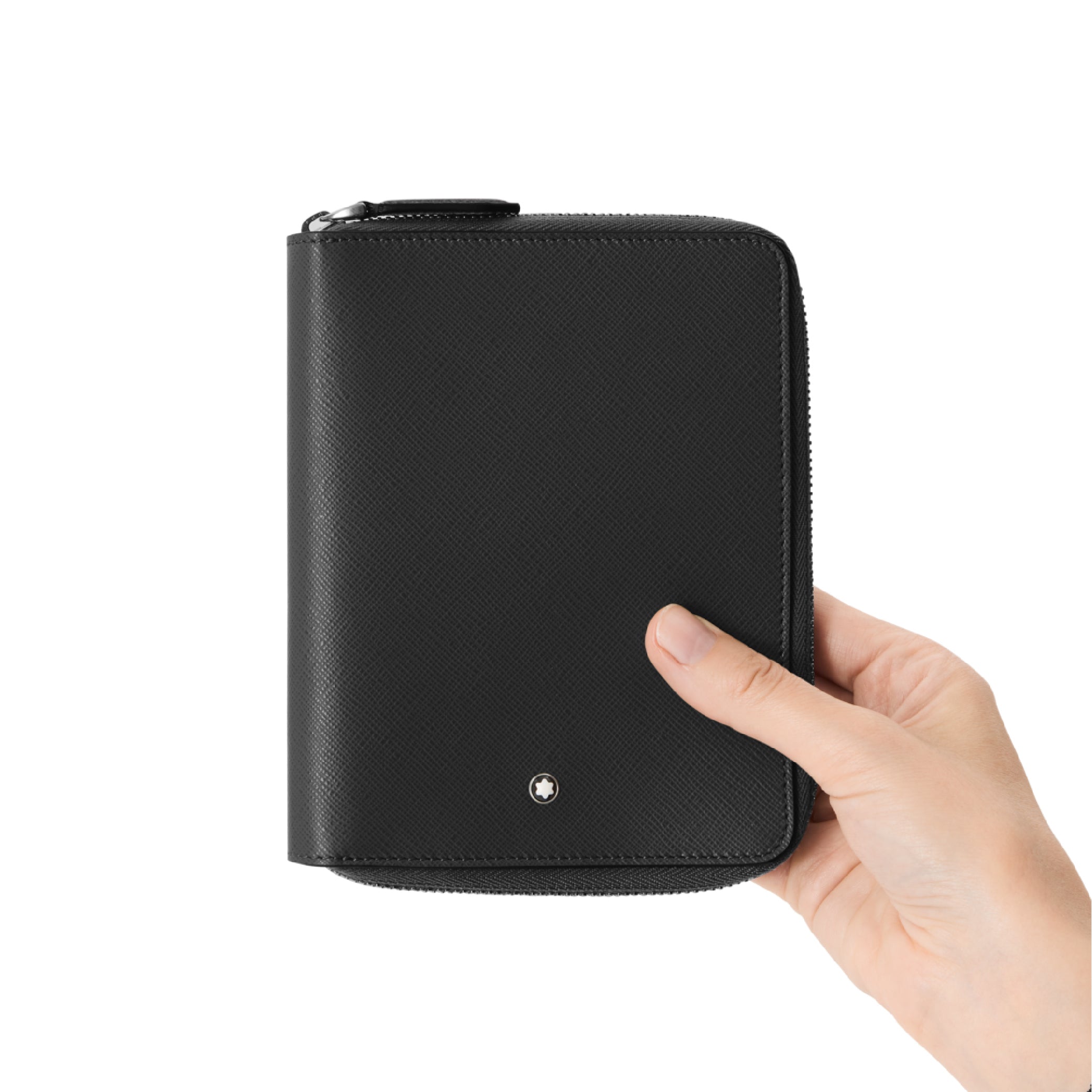 Sartorial 5 Pen Pouch Zip Black