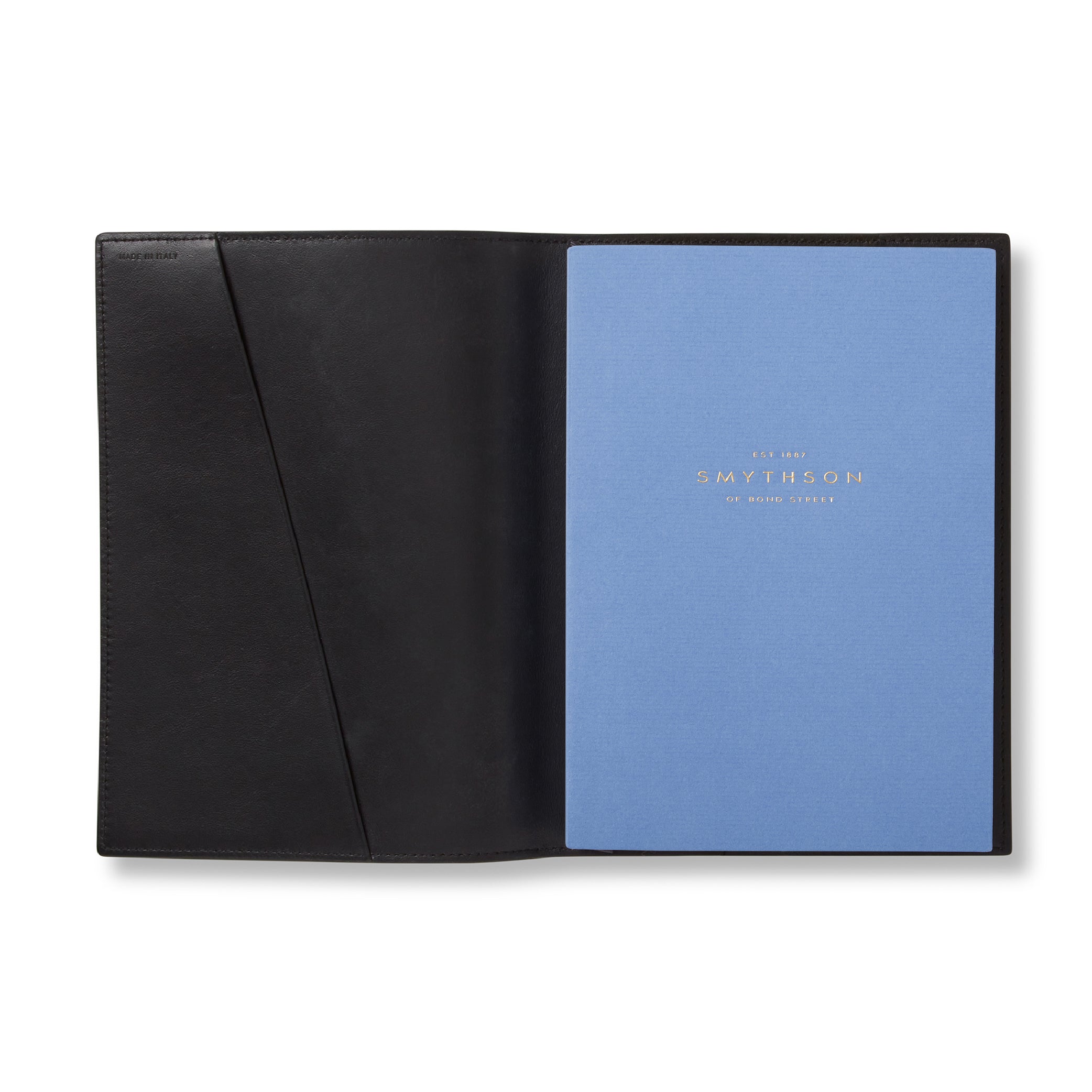 Evergreen Refillable Notebook in Navy Ludlow