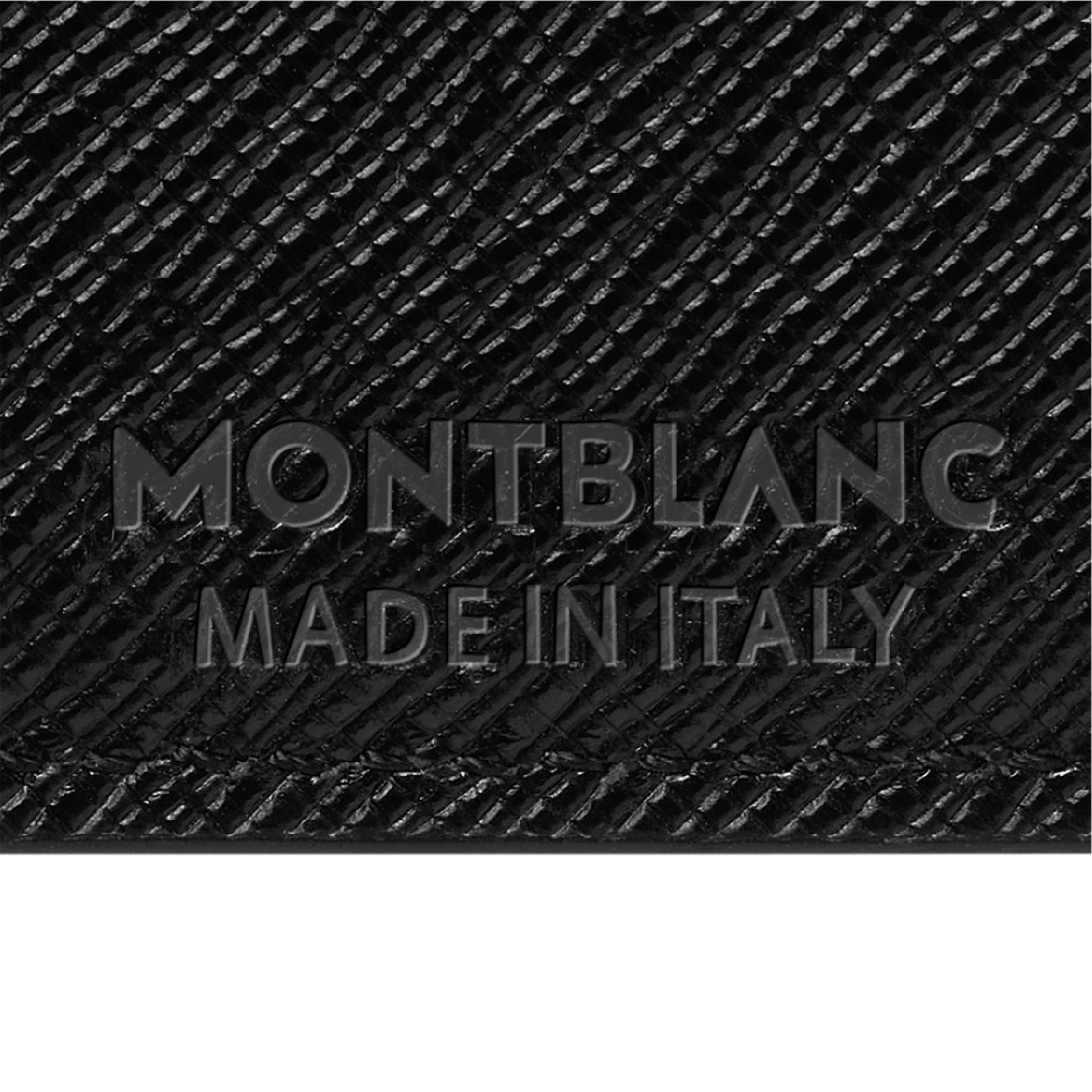 Sartorial Black Card Holder 4cc With ID Card Holder