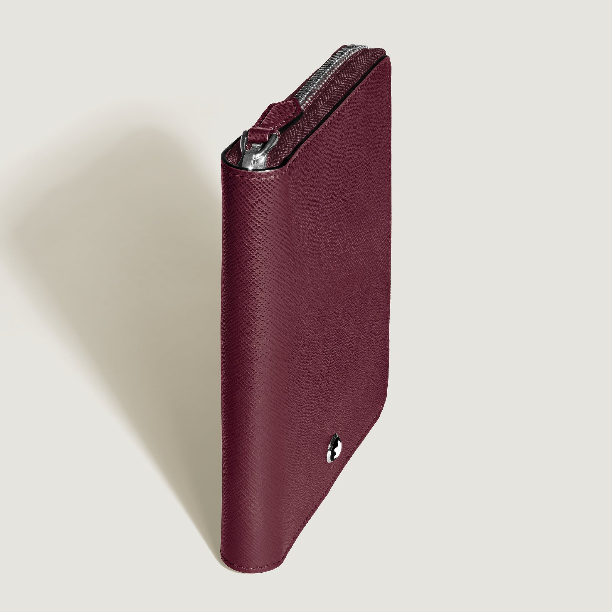 Sartorial 5 Pen Pouch Zip Cassis