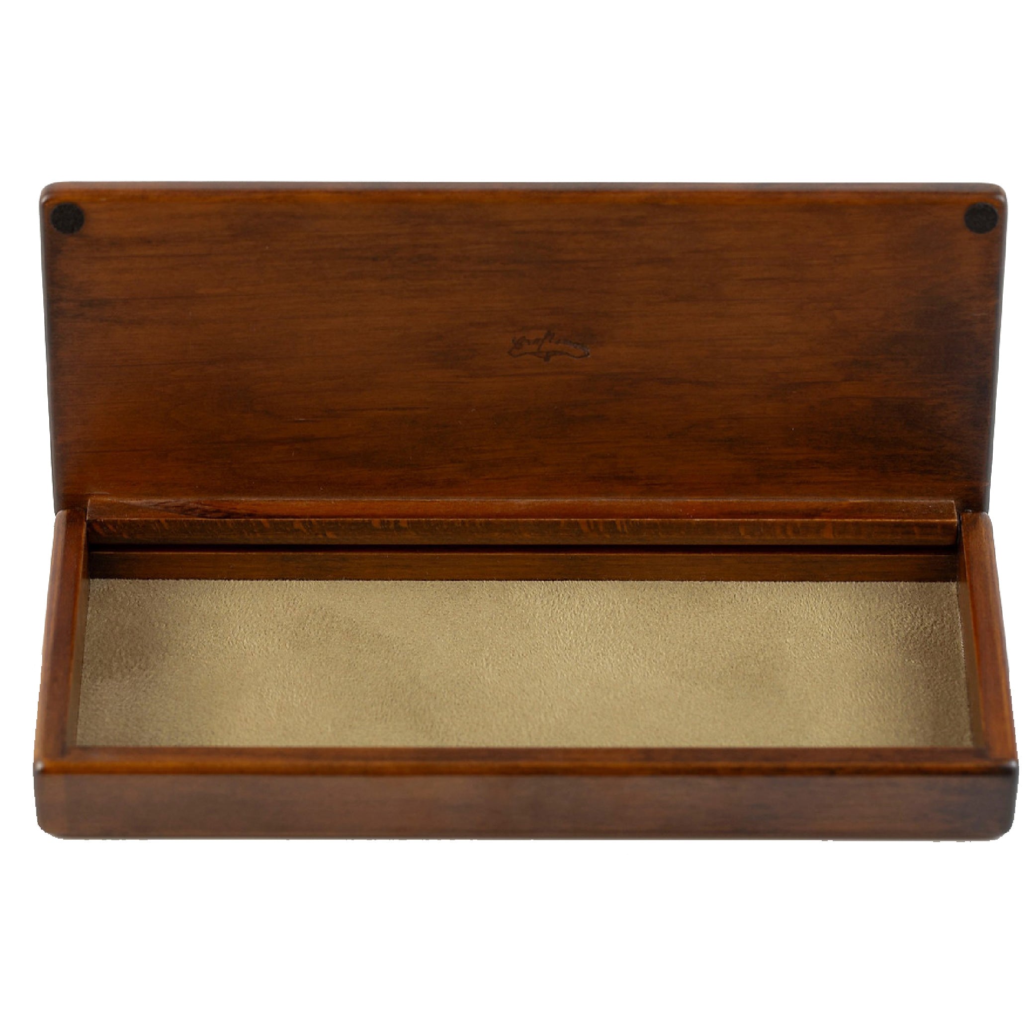 Wooden Pen Case Brown