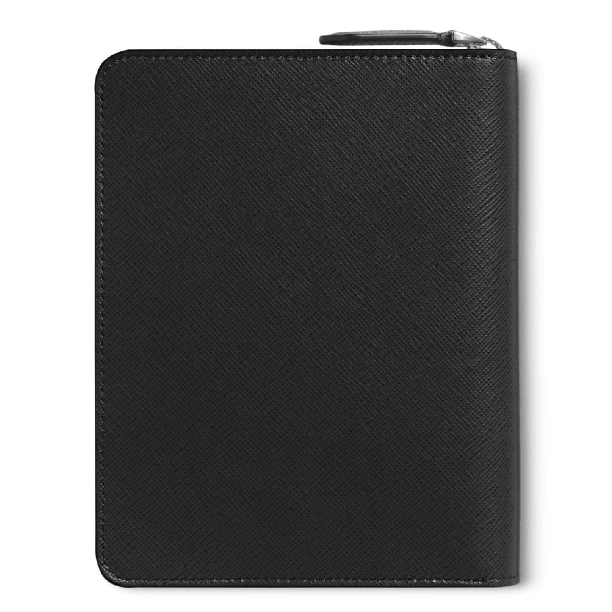Sartorial 5 Pen Pouch Zip Black