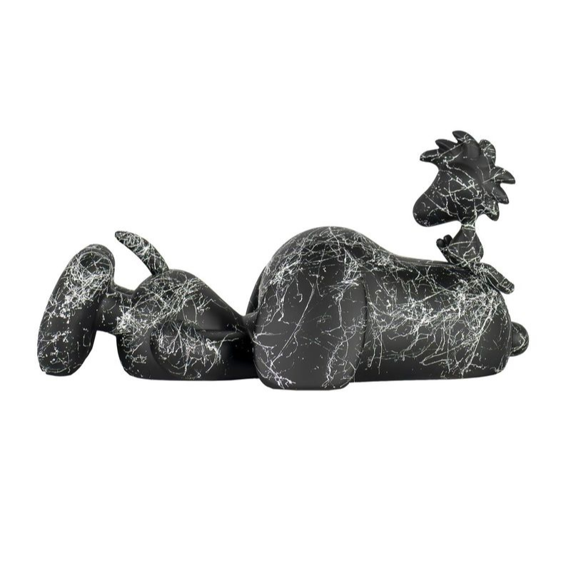 Snoopy & Woodstock Graf Black & White - 33CM