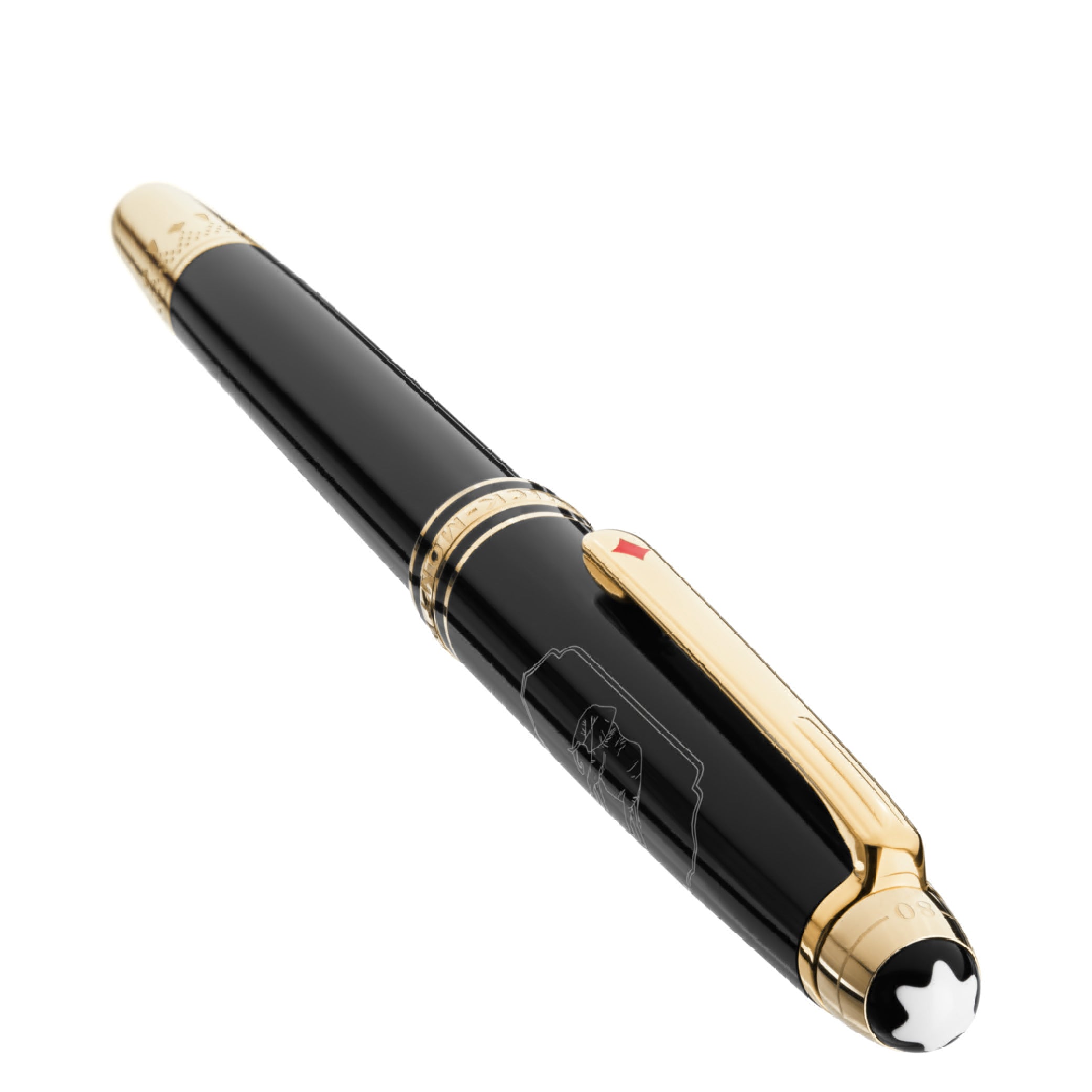 Meisterstück Around the World in 80 Days Black Classique Rollerball