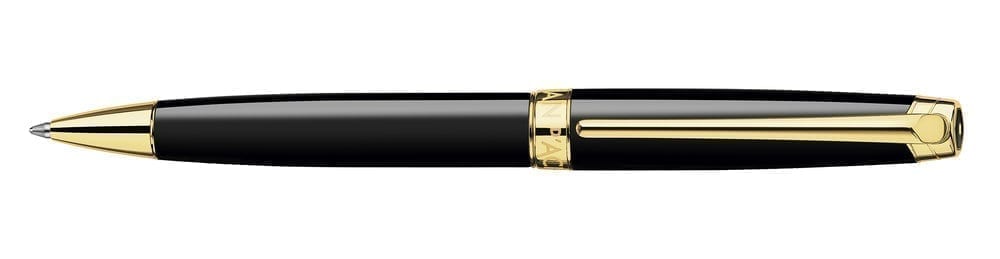 Leman Ebony Black Gold Ballpoint