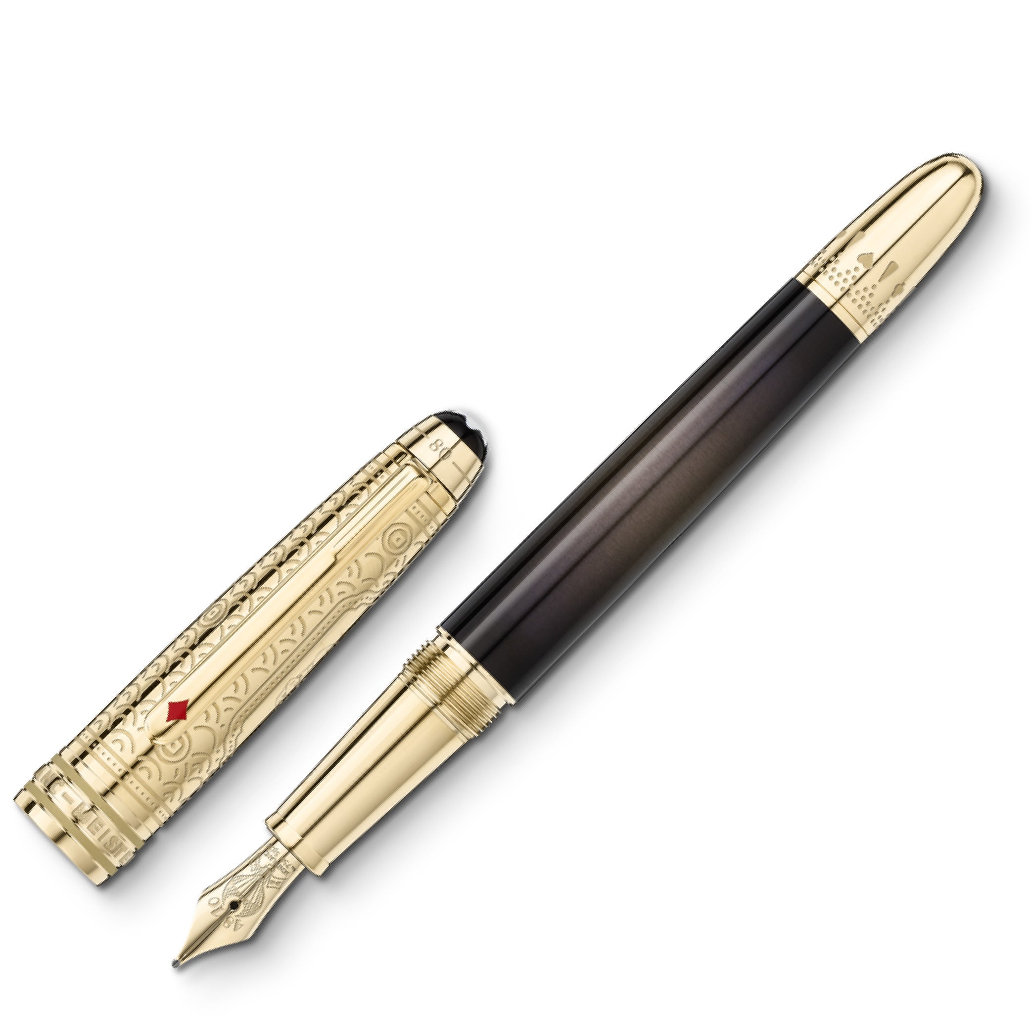 Meisterstück Around the World in 80 Days Doué Brown Classique Fountain Pen