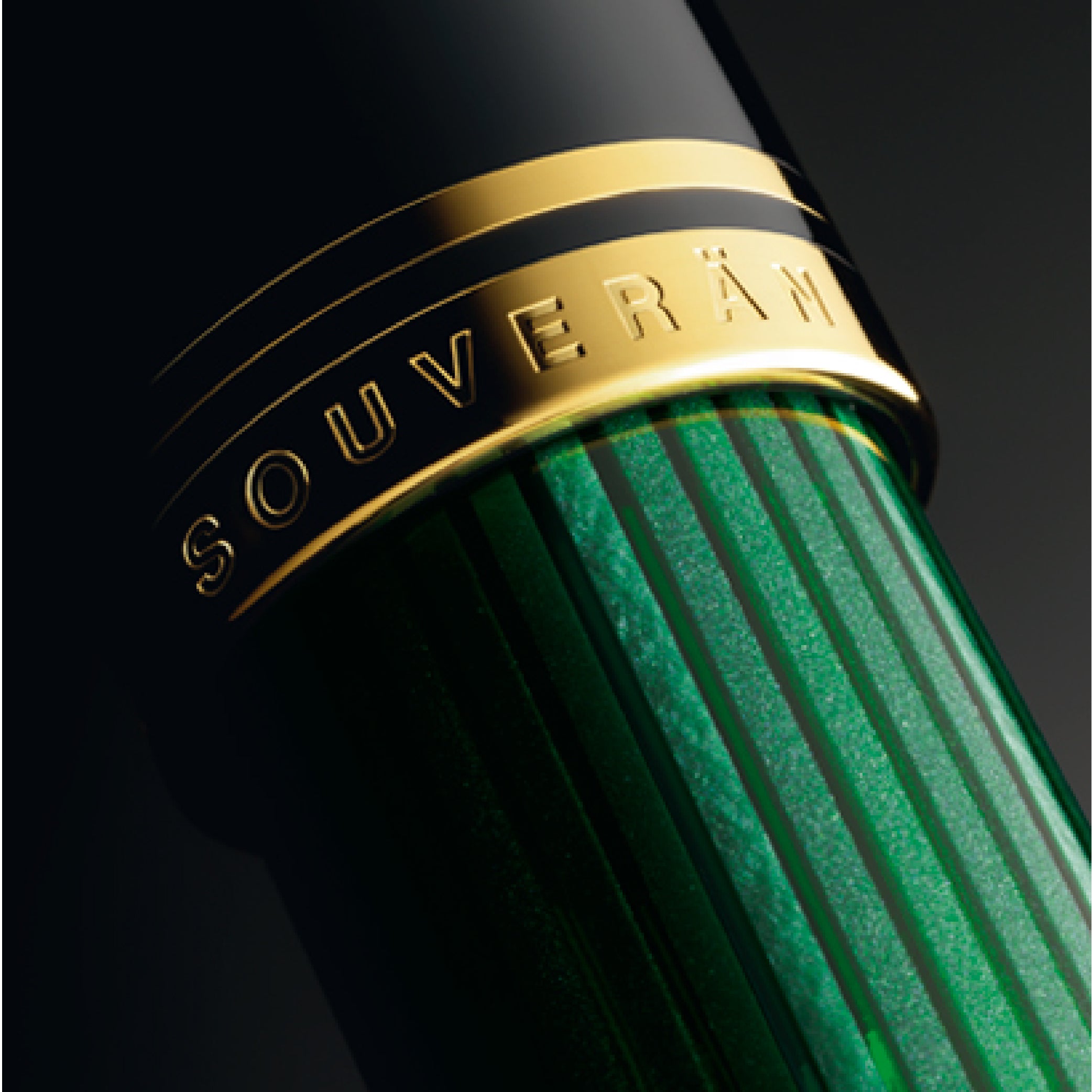 Souverän M800 Black-Green Fountain Pen