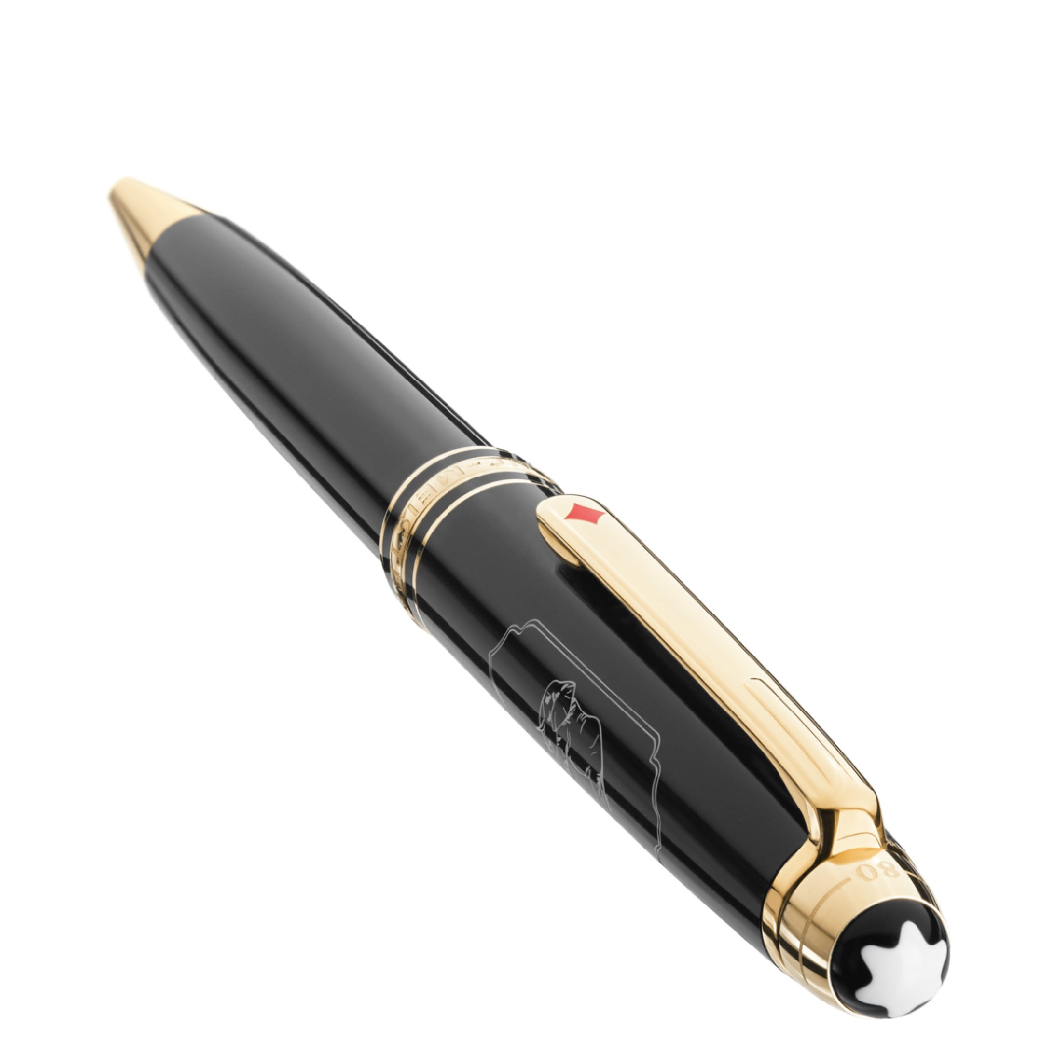 Meisterstück Around the World in 80 Days Black Classique Ballpoint
