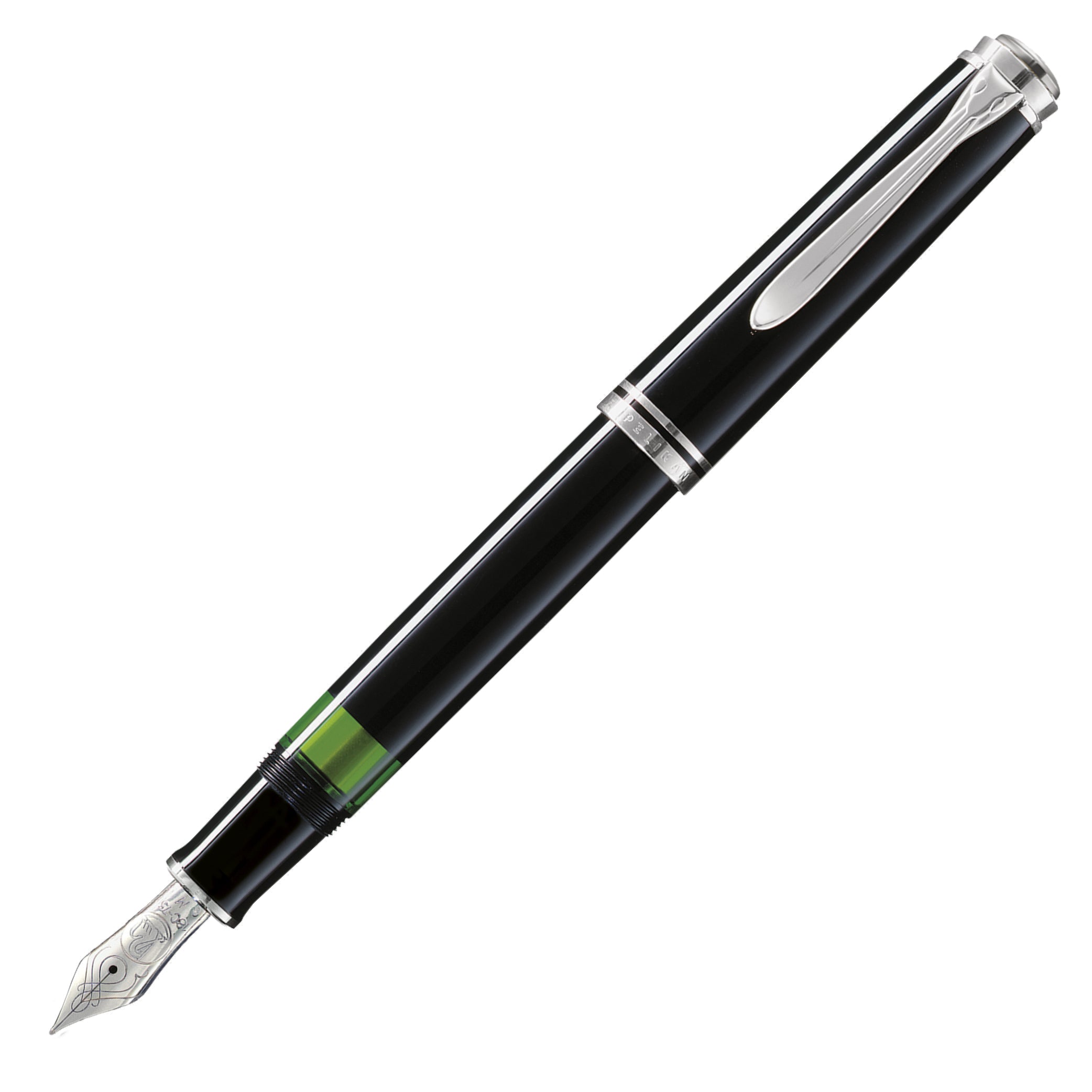 Souverän M805 Black Silver Fountain Pen
