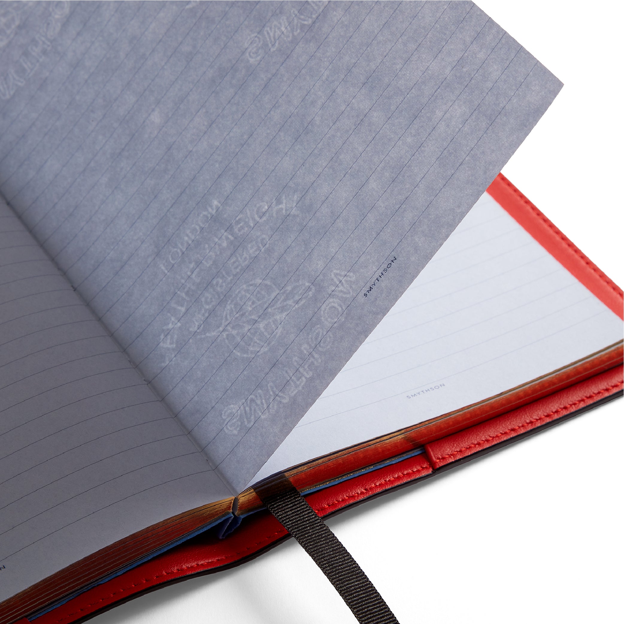 Evergreen Refillable Notebook in Poppy Red Ludlow