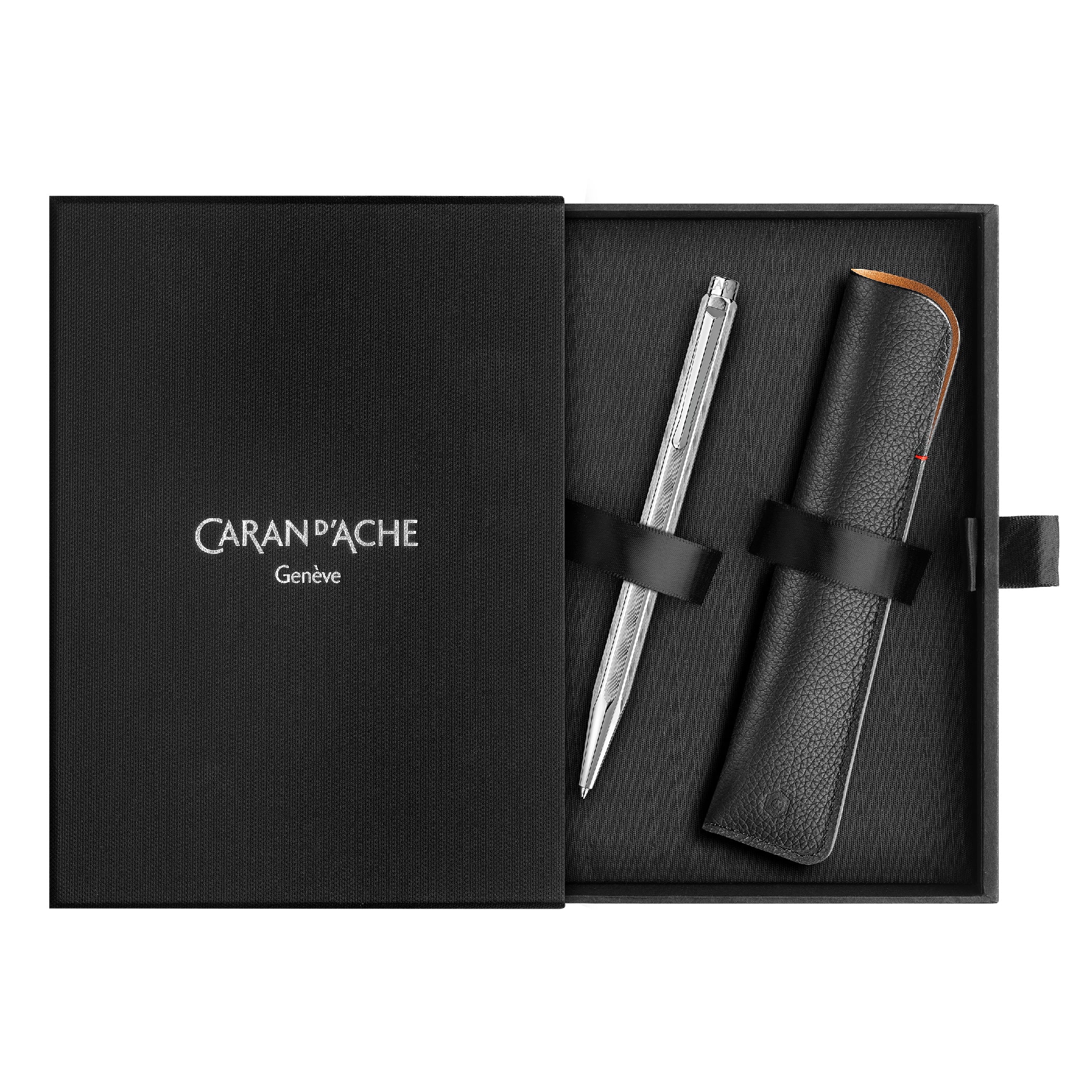 Ecridor Tressé Special Edition Set Ballpoint & Leather Case