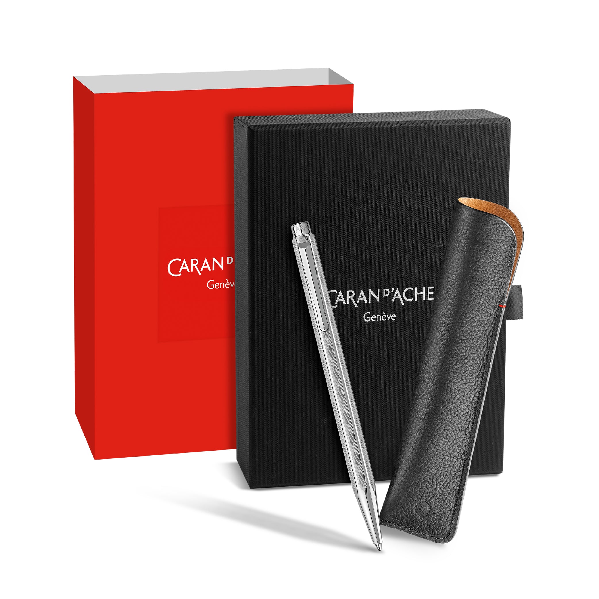 Ecridor Tressé Special Edition Set Ballpoint & Leather Case