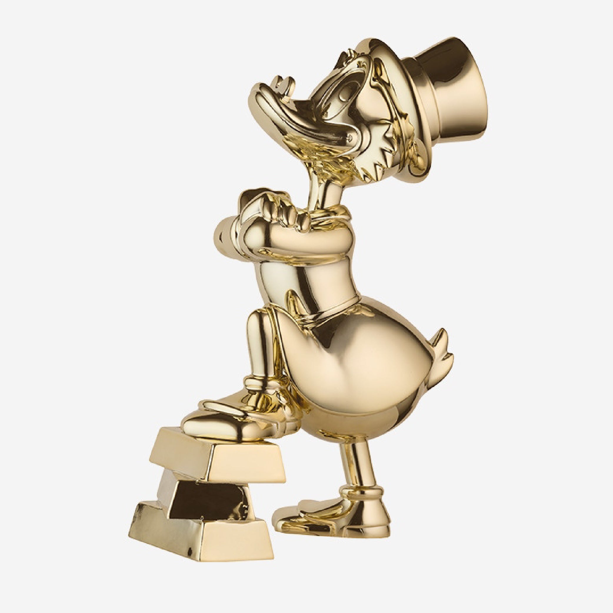 Uncle Scrooge Ingots Chromed - 30CM