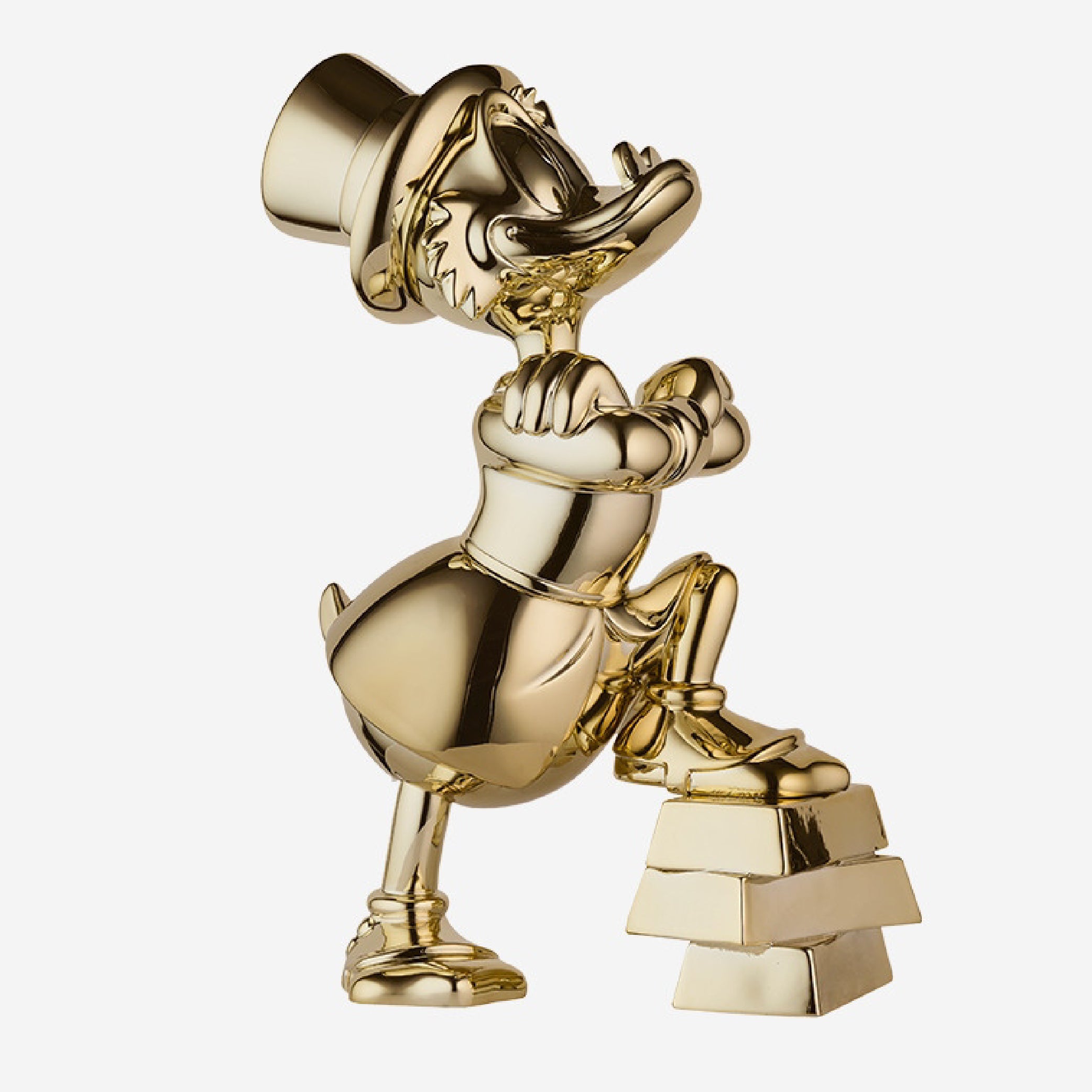 Uncle Scrooge Ingots Chromed - 30CM