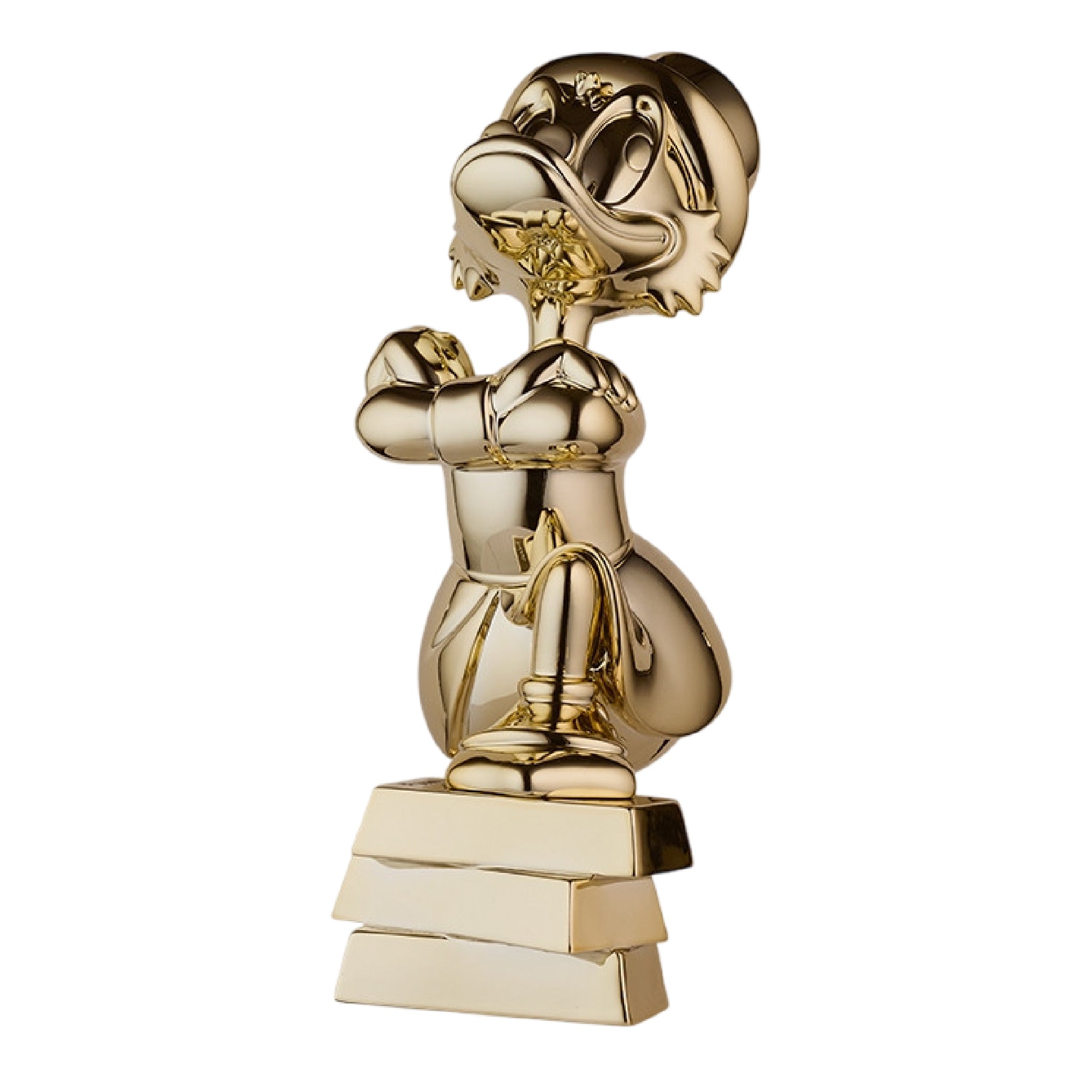 Uncle Scrooge Ingots Chromed - 30CM