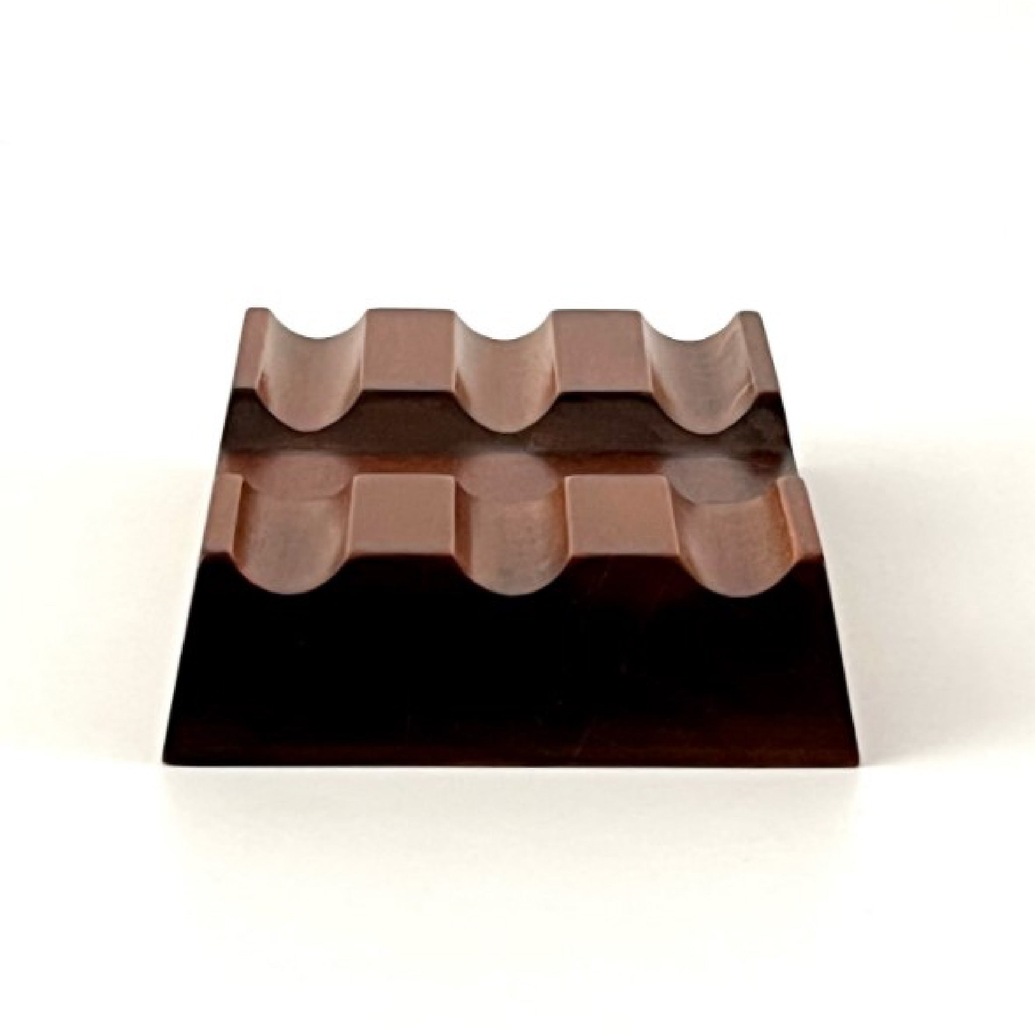 Wooden 3 Pen Rest Brown