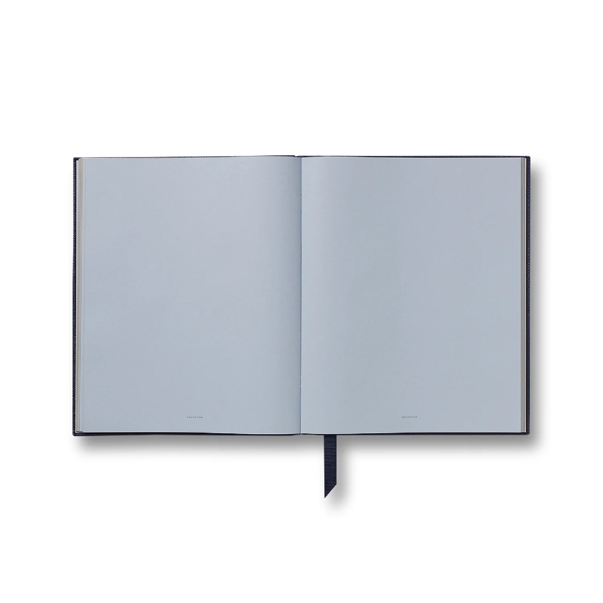 Plain Paged Portobello Notebook in Navy Panama