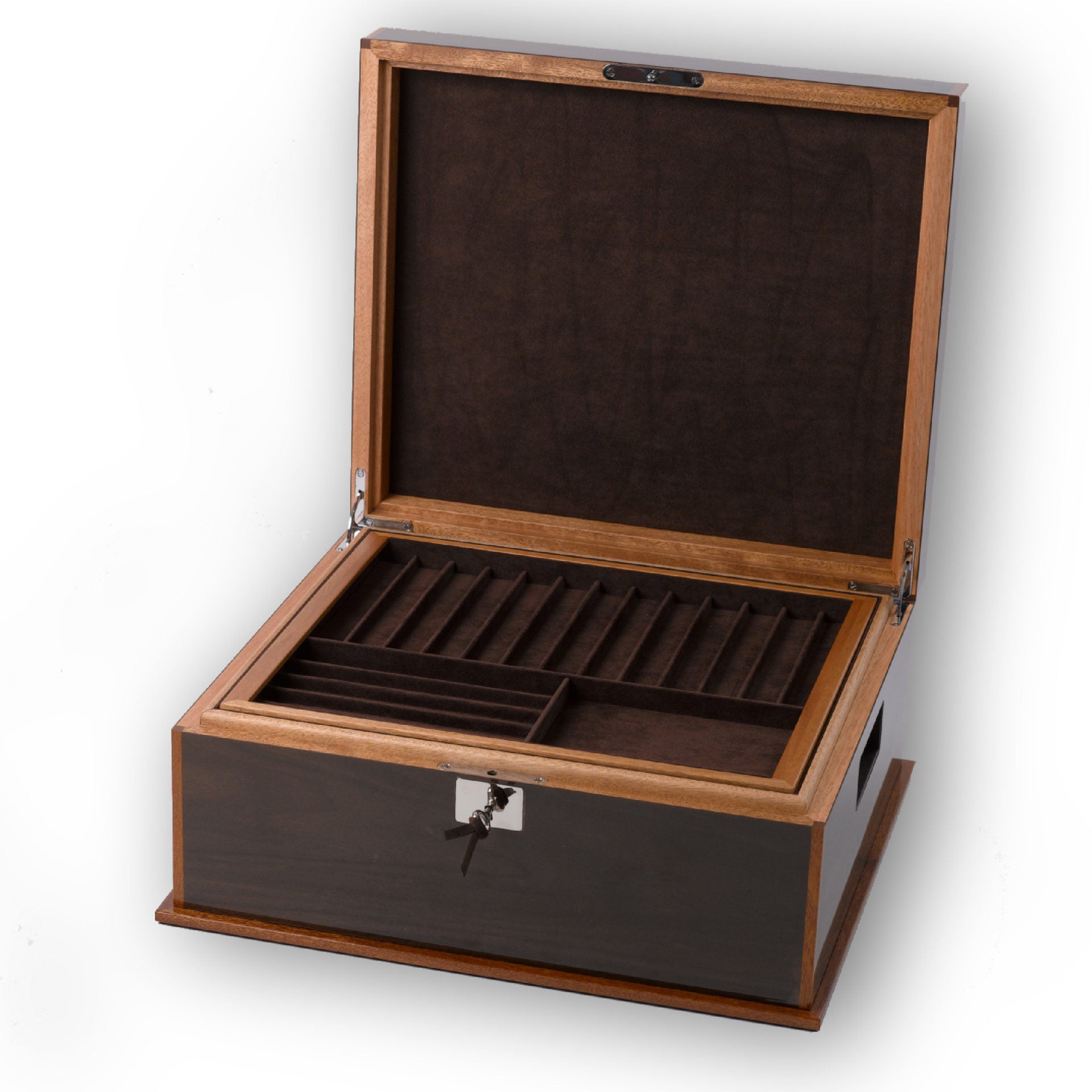 NALDI-ITALY Luxury Pen Box for 79 Pens Crazy Horses