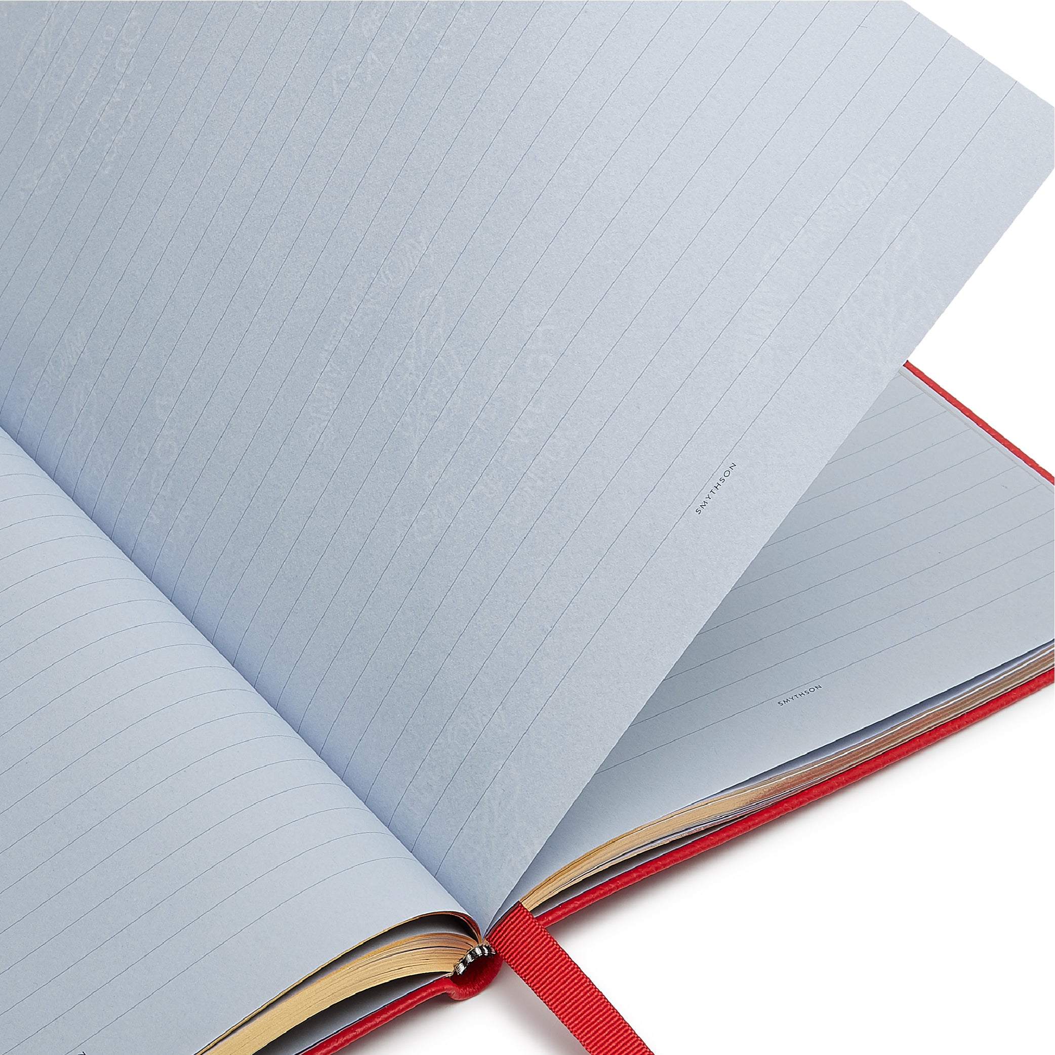 Portobello Notebook in Scarlet Red Panama