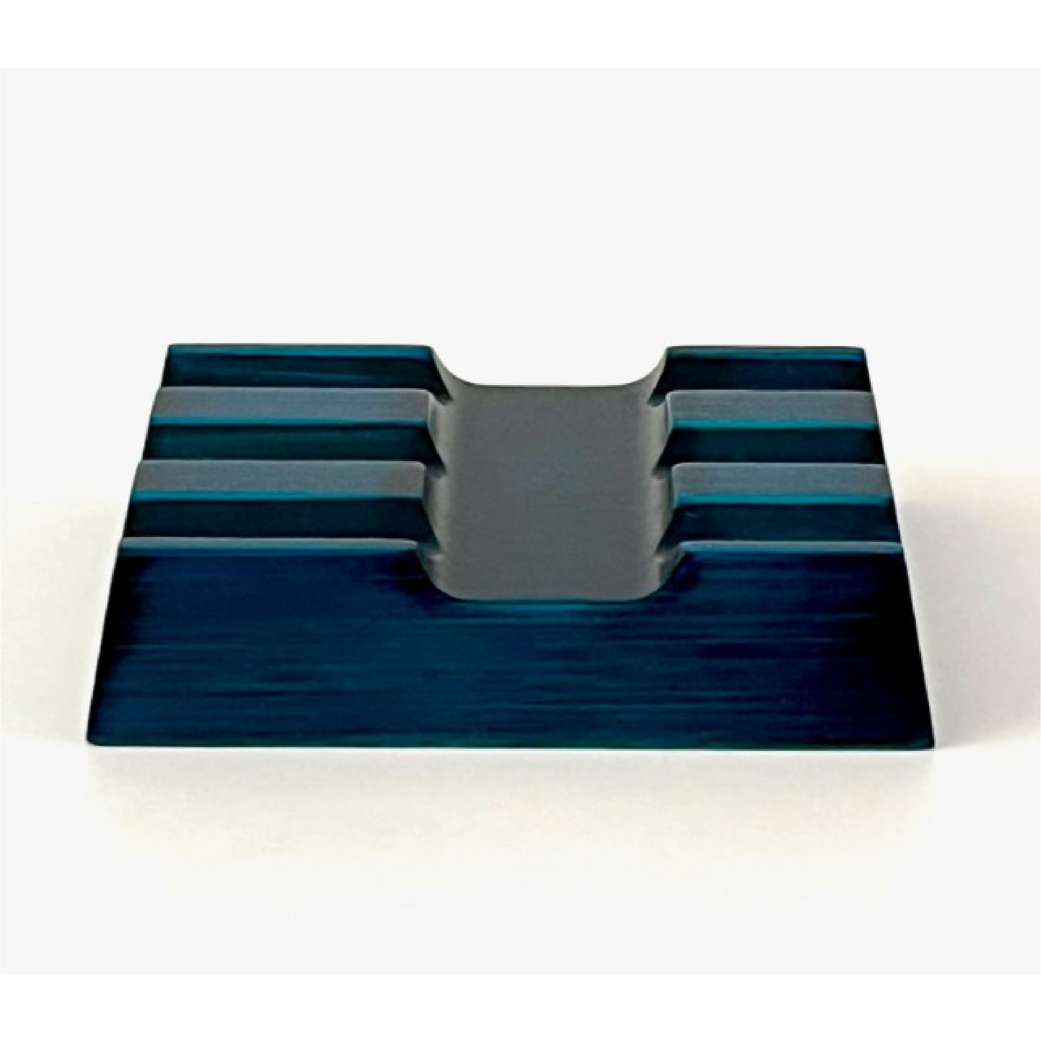 Wooden 3 Pen Rest Blue
