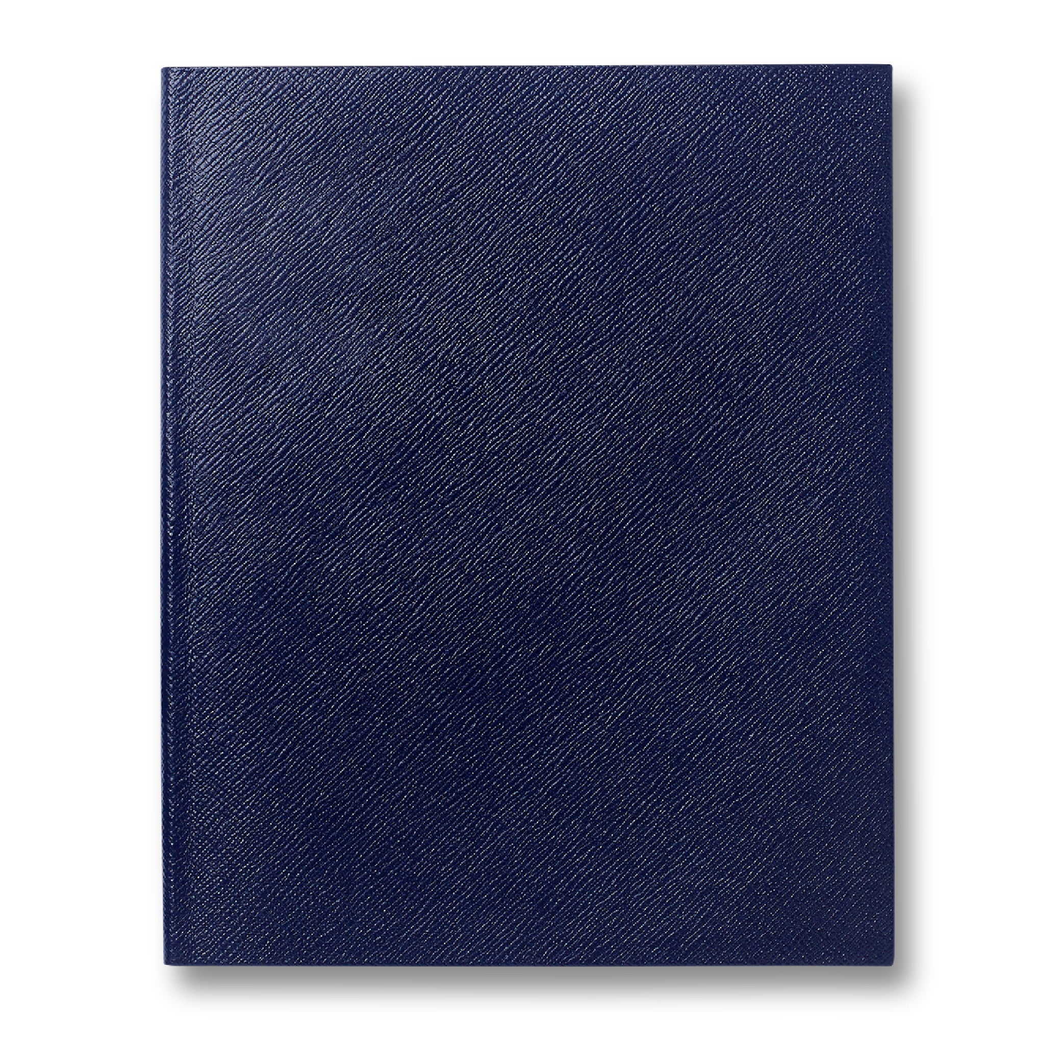 Portobello Notebook in Navy Panama