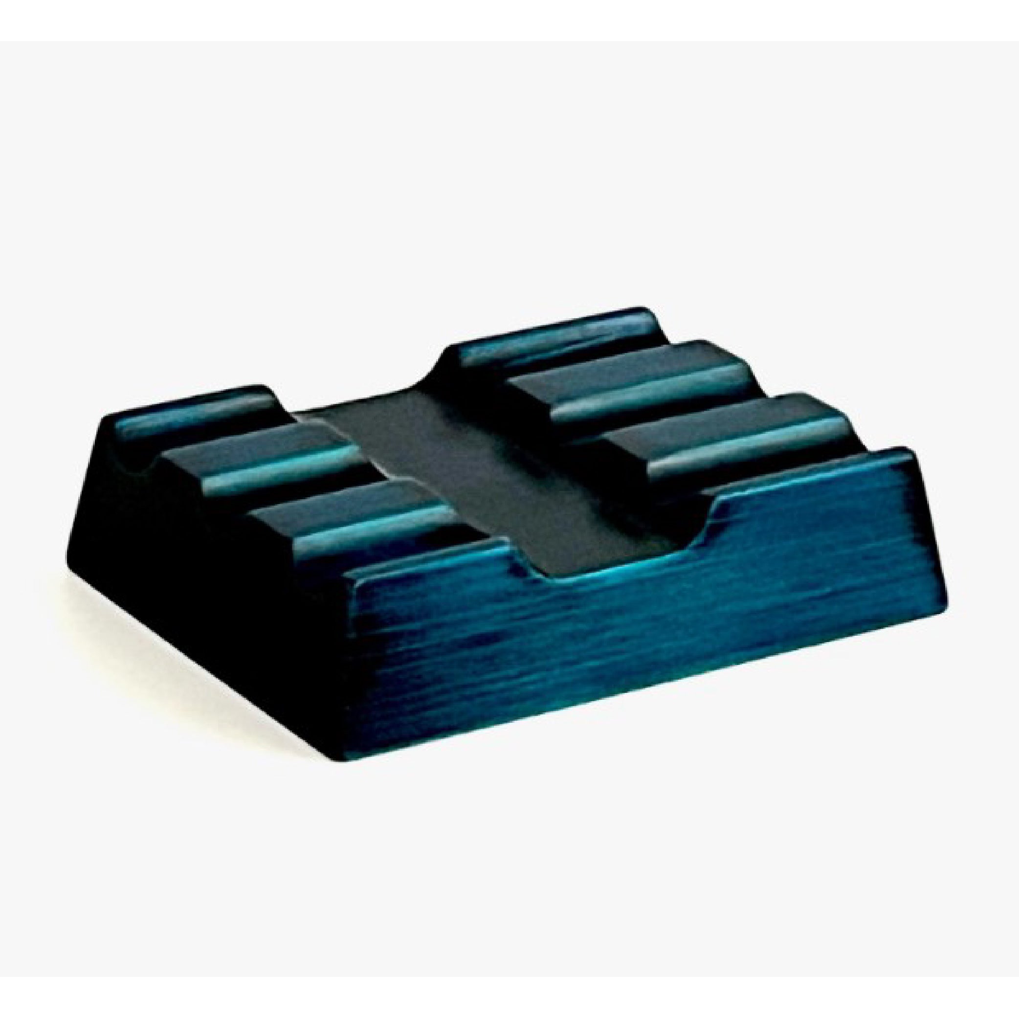 Wooden 3 Pen Rest Blue