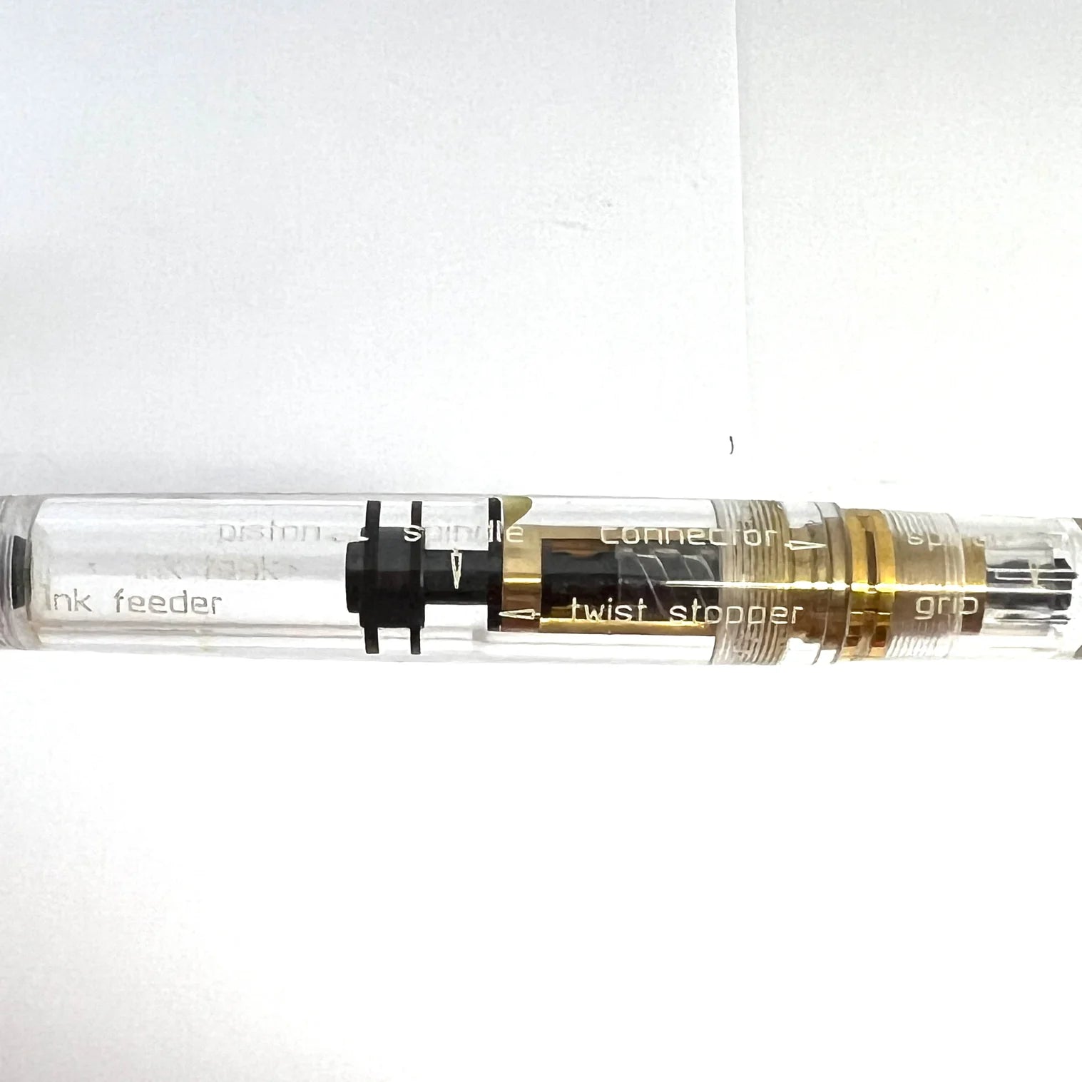 Souverän M800 Clear Demonstrator Engraved Special Edition Fountain Pen - Medium