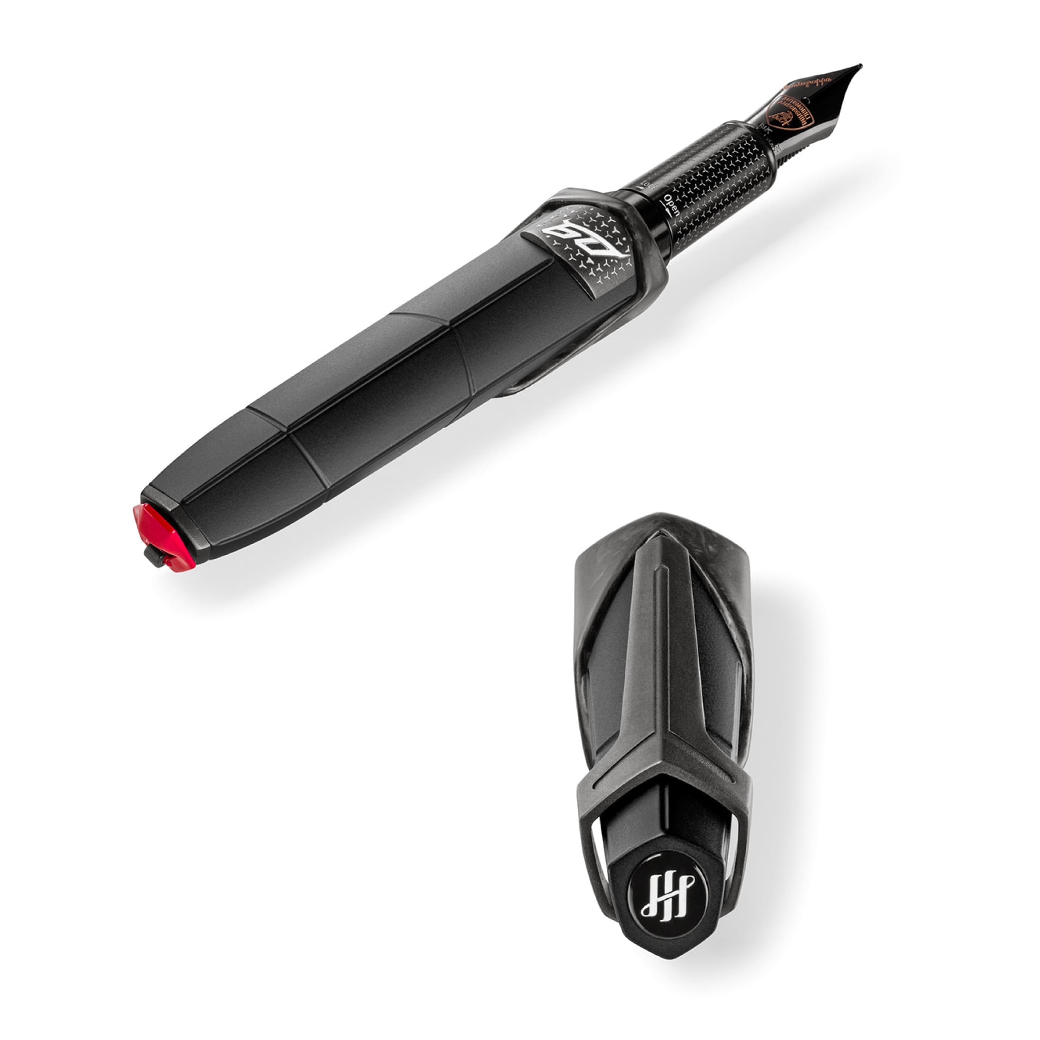 Montegrappa Automobili Lamborghini 60° Nero Noctis Limited Edition Fountain Pen