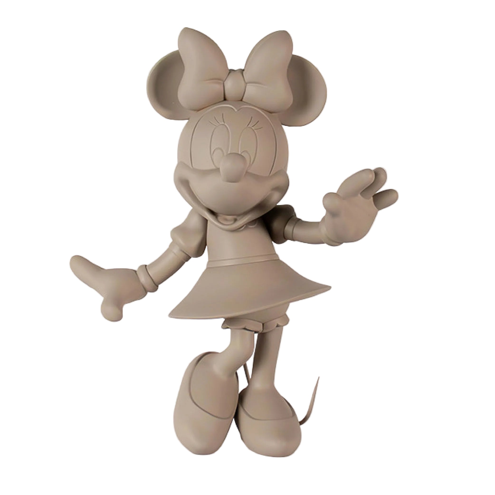 Minnie Welcome Matt White- 31CM