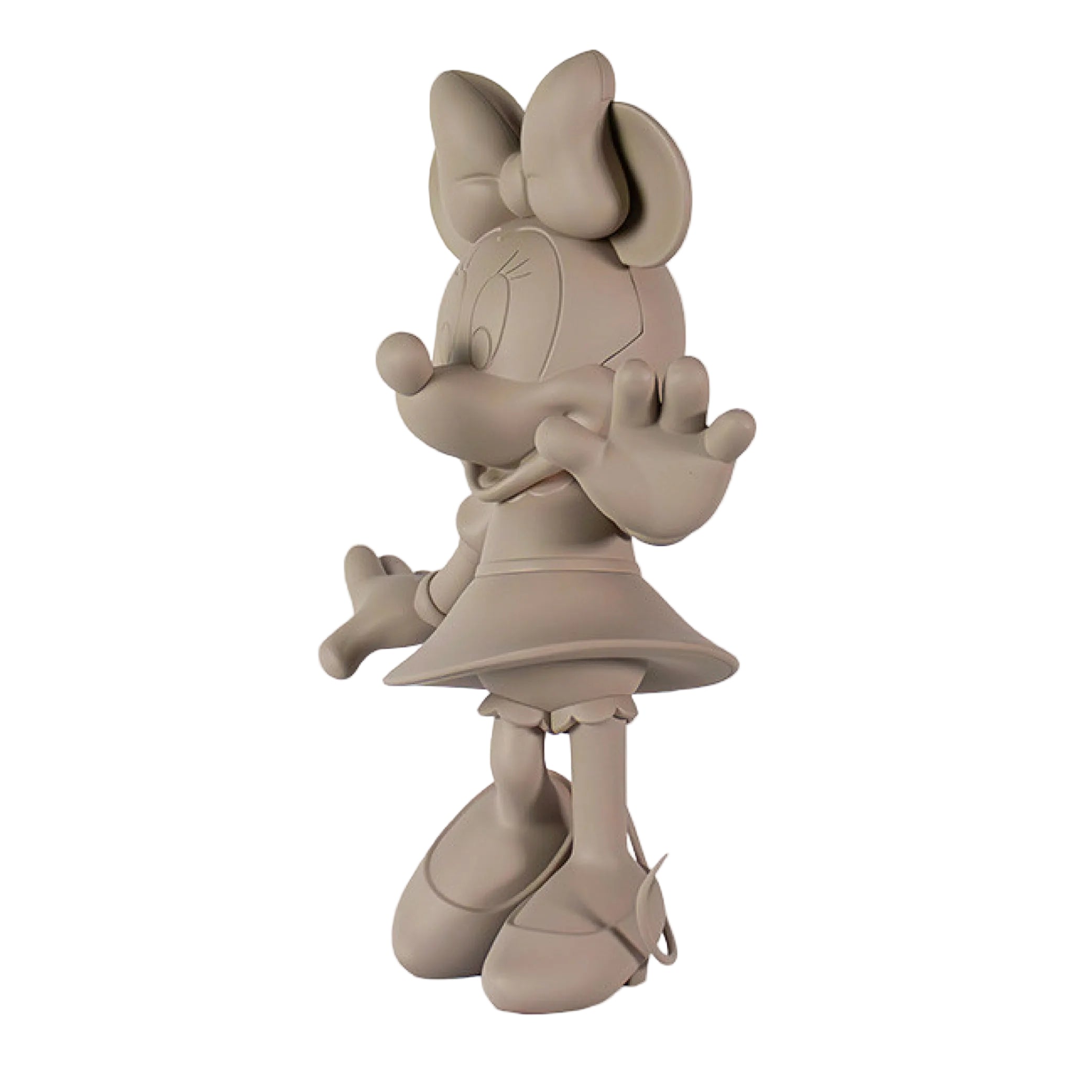 Minnie Welcome Matt White- 31CM