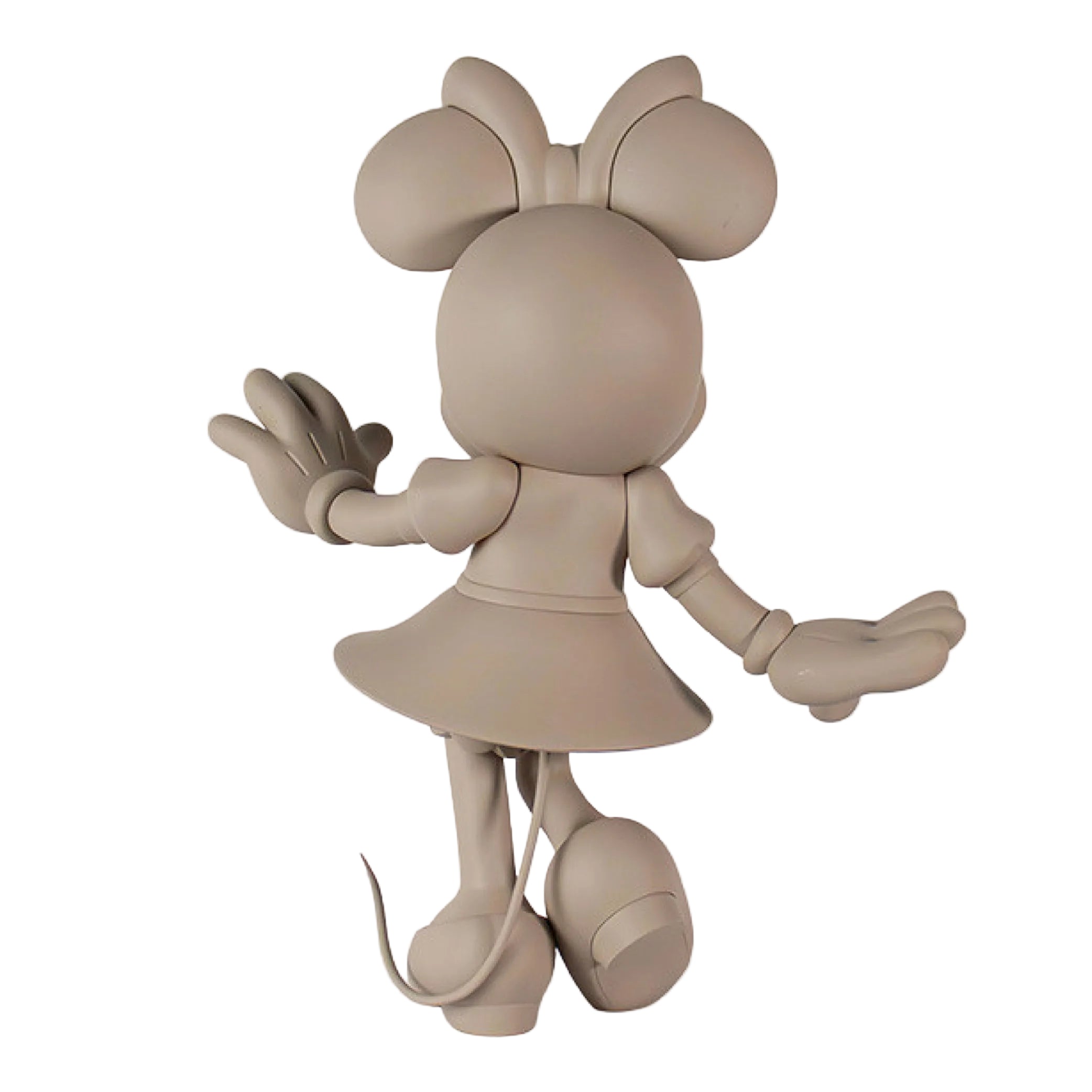 Minnie Welcome Matt White- 31CM