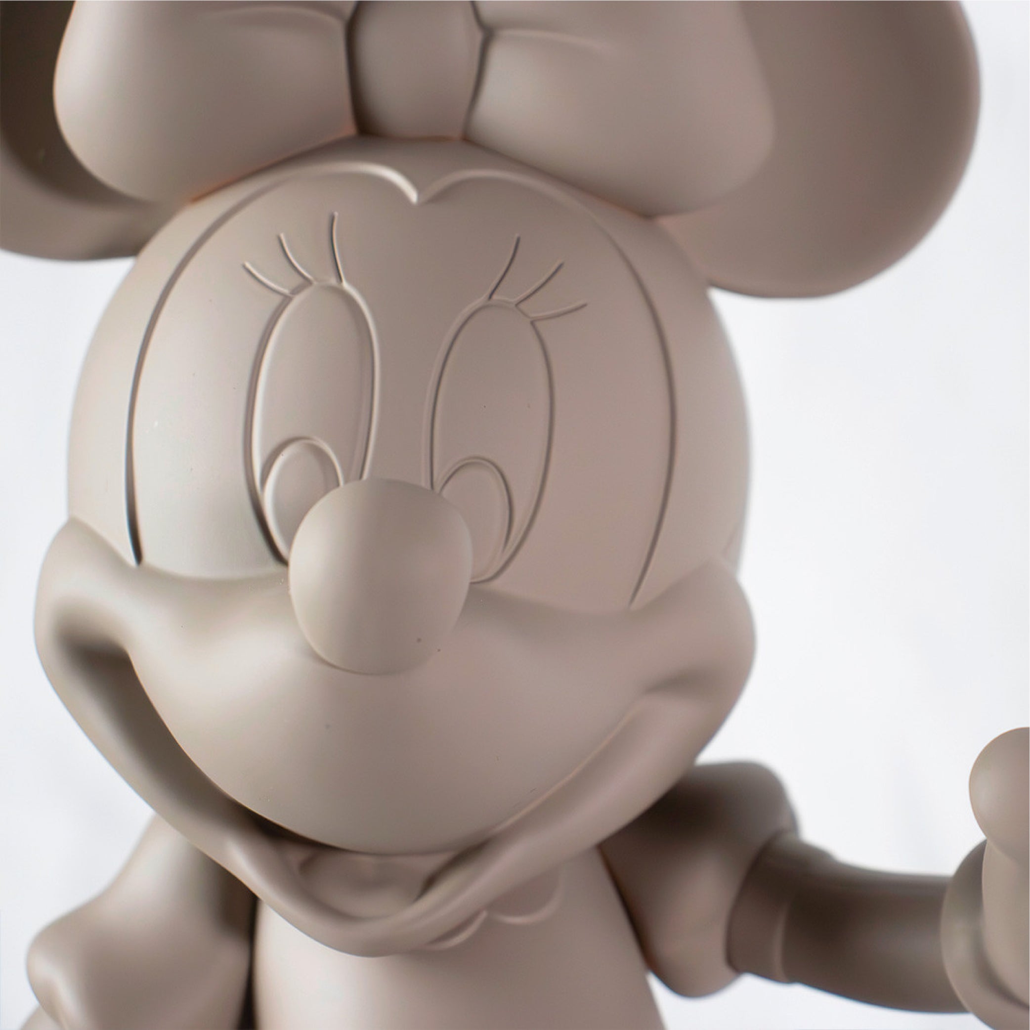 Minnie Welcome Matt White- 31CM