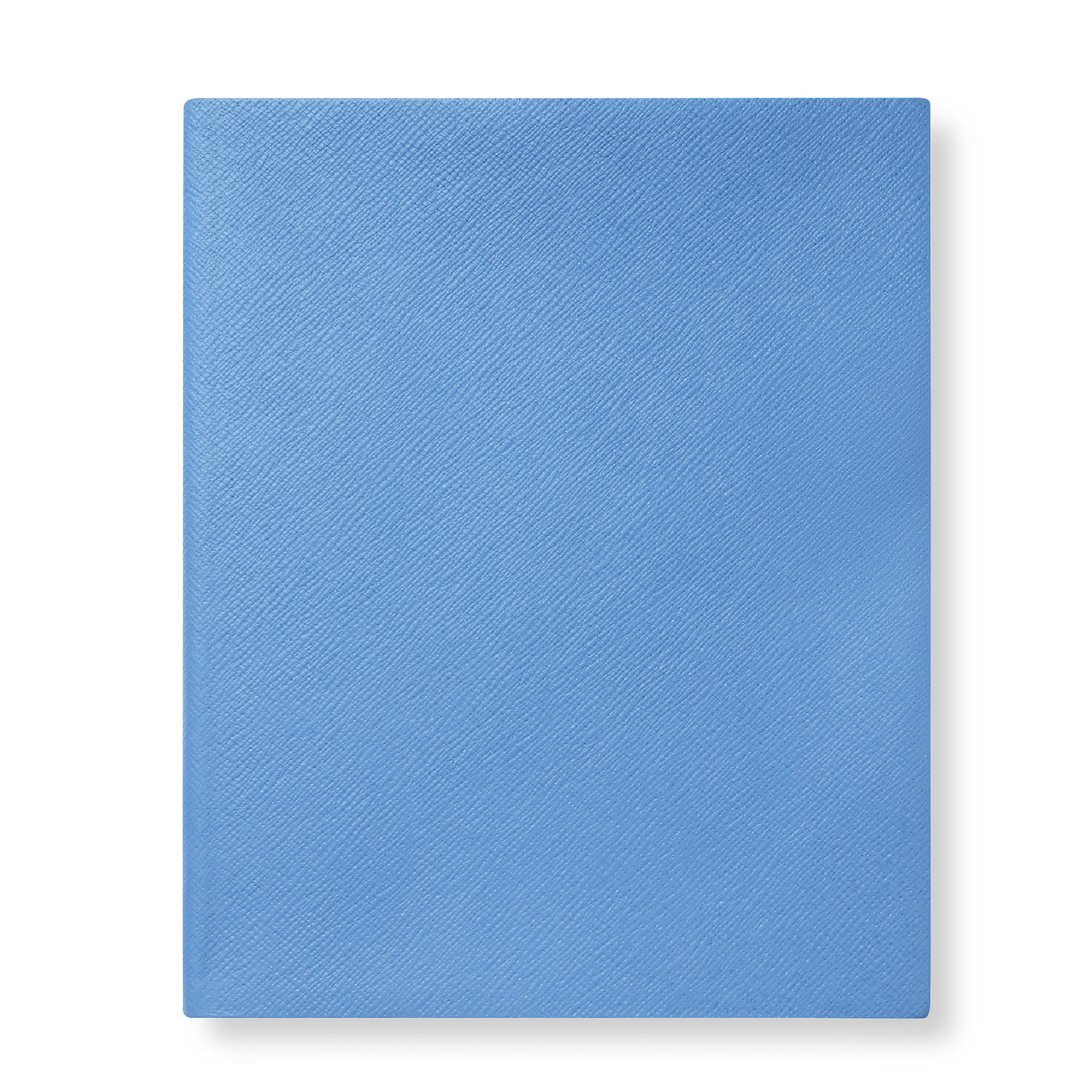 SMYTHSON Nile Blue Portobello Notebook in Panama
