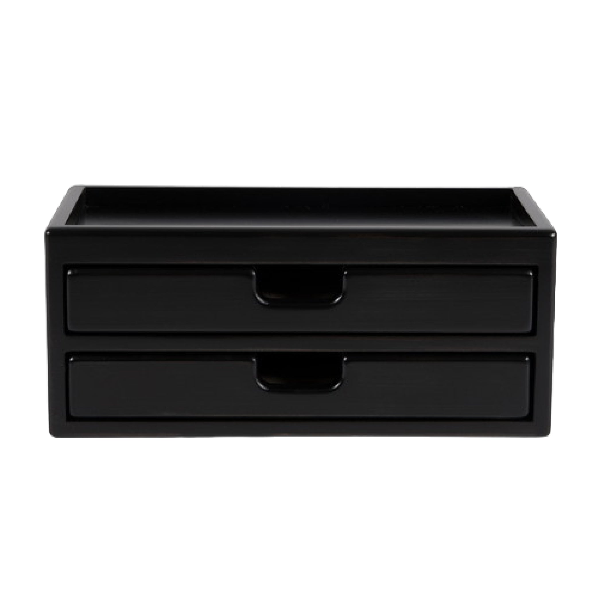 Wooden 8 Fountain Pen Box Black
