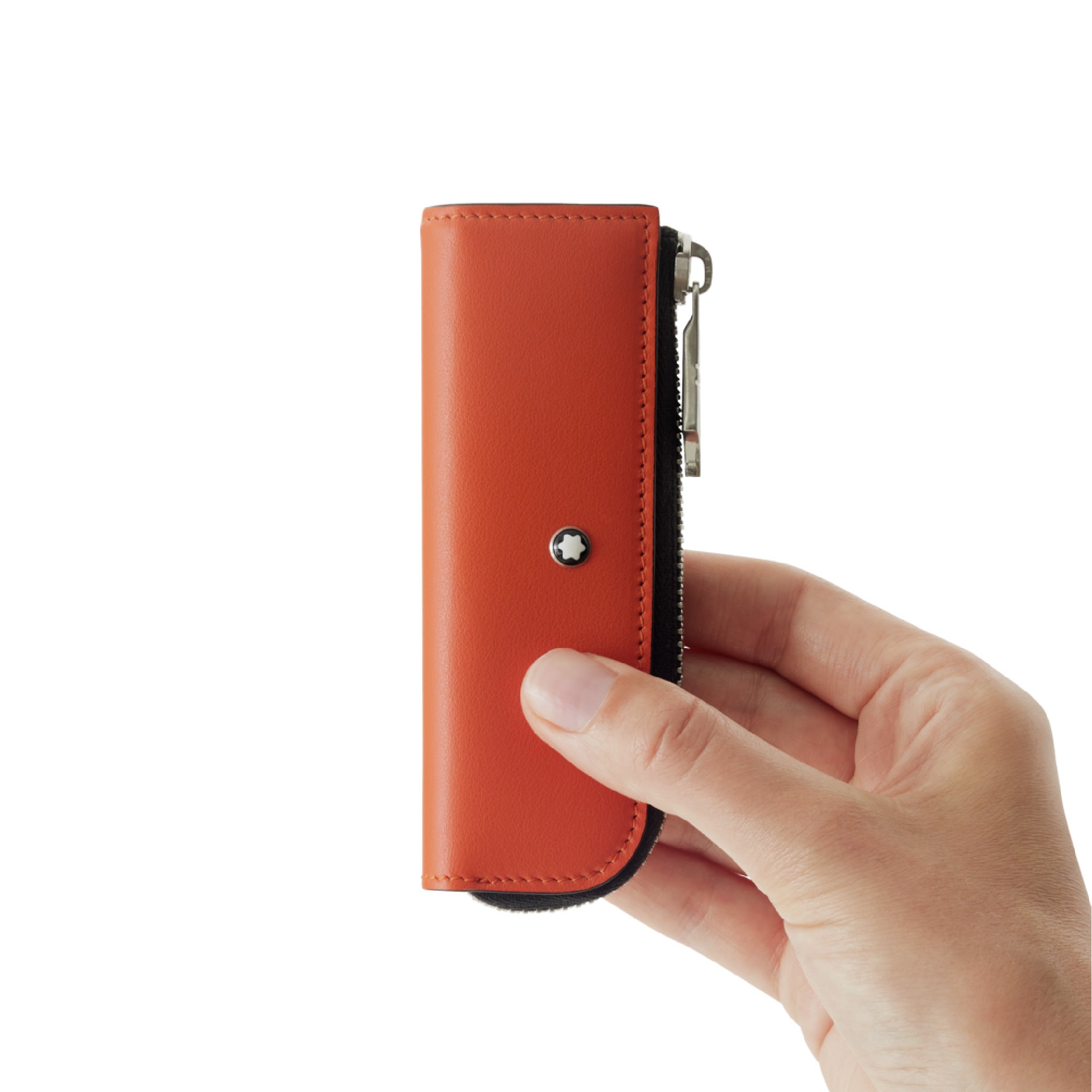 Meisterstück Selection Orange 1-Pen Pouch Heritage Rouge et Noir Baby