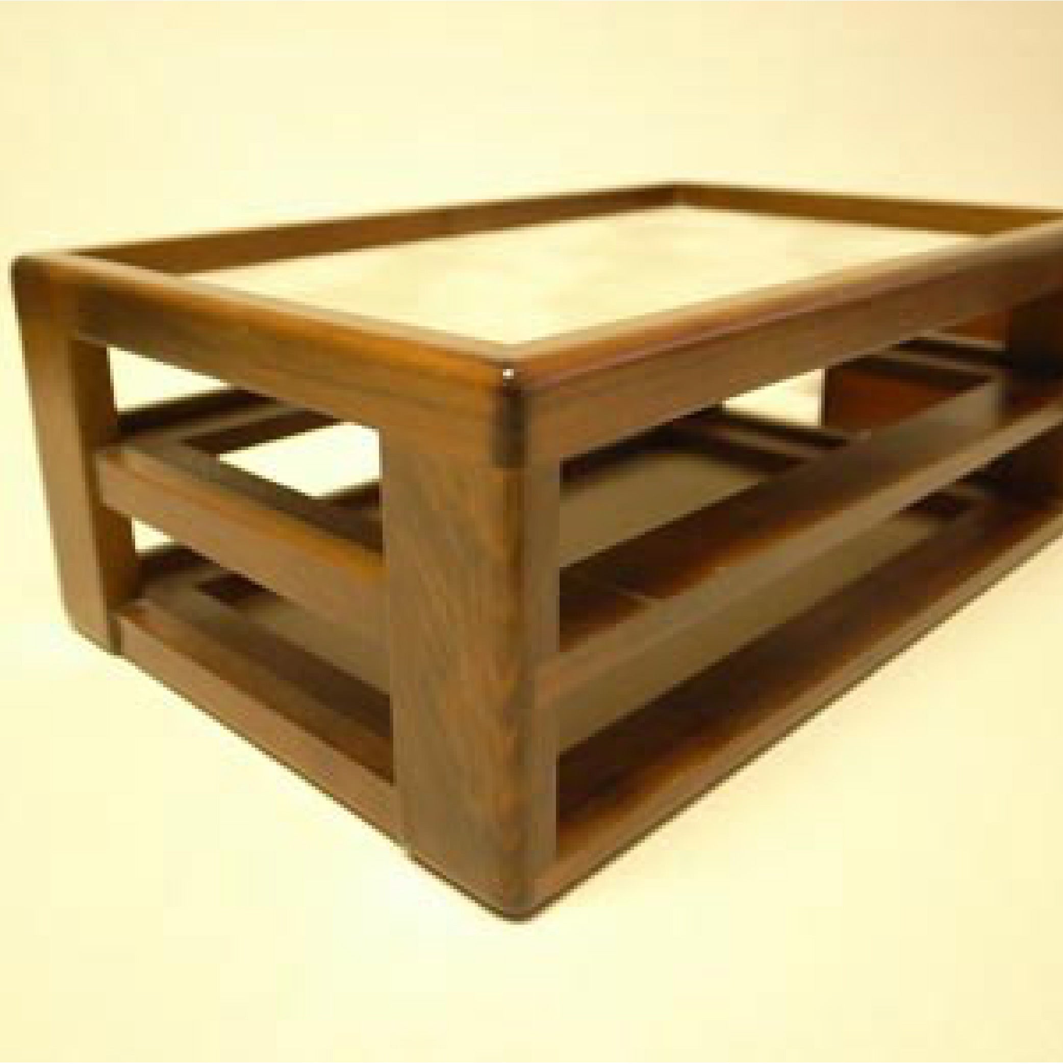 Wooden Fountain Pen Case Brown