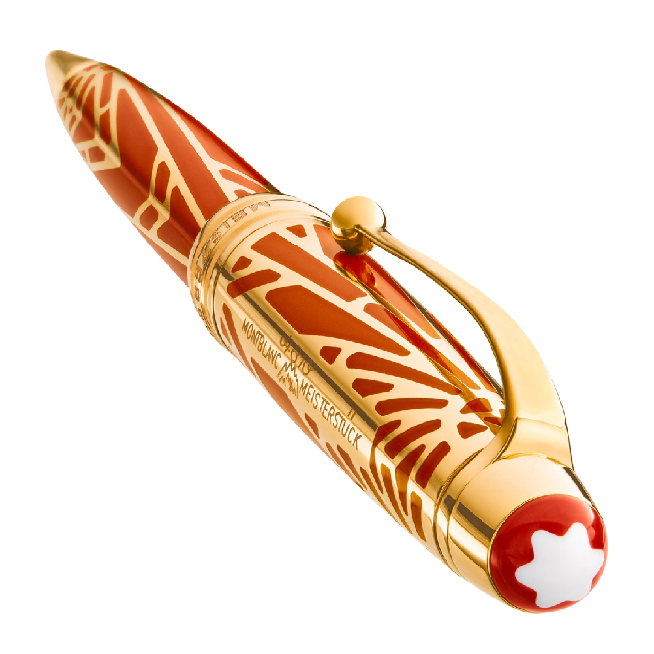 Meisterstück The Origin Sol Coral Solitaire Midsize Ballpoint
