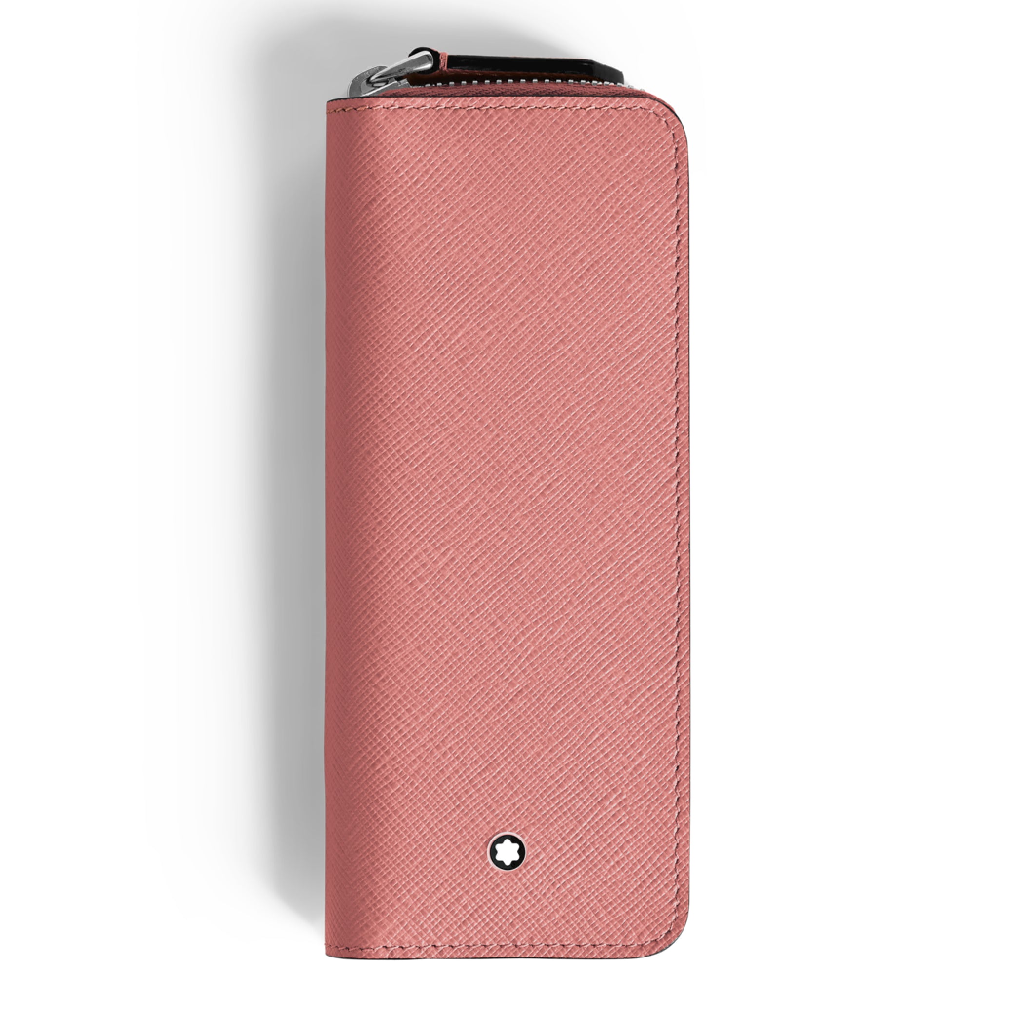 Sartorial 2 Pen Pouch Zip Blush