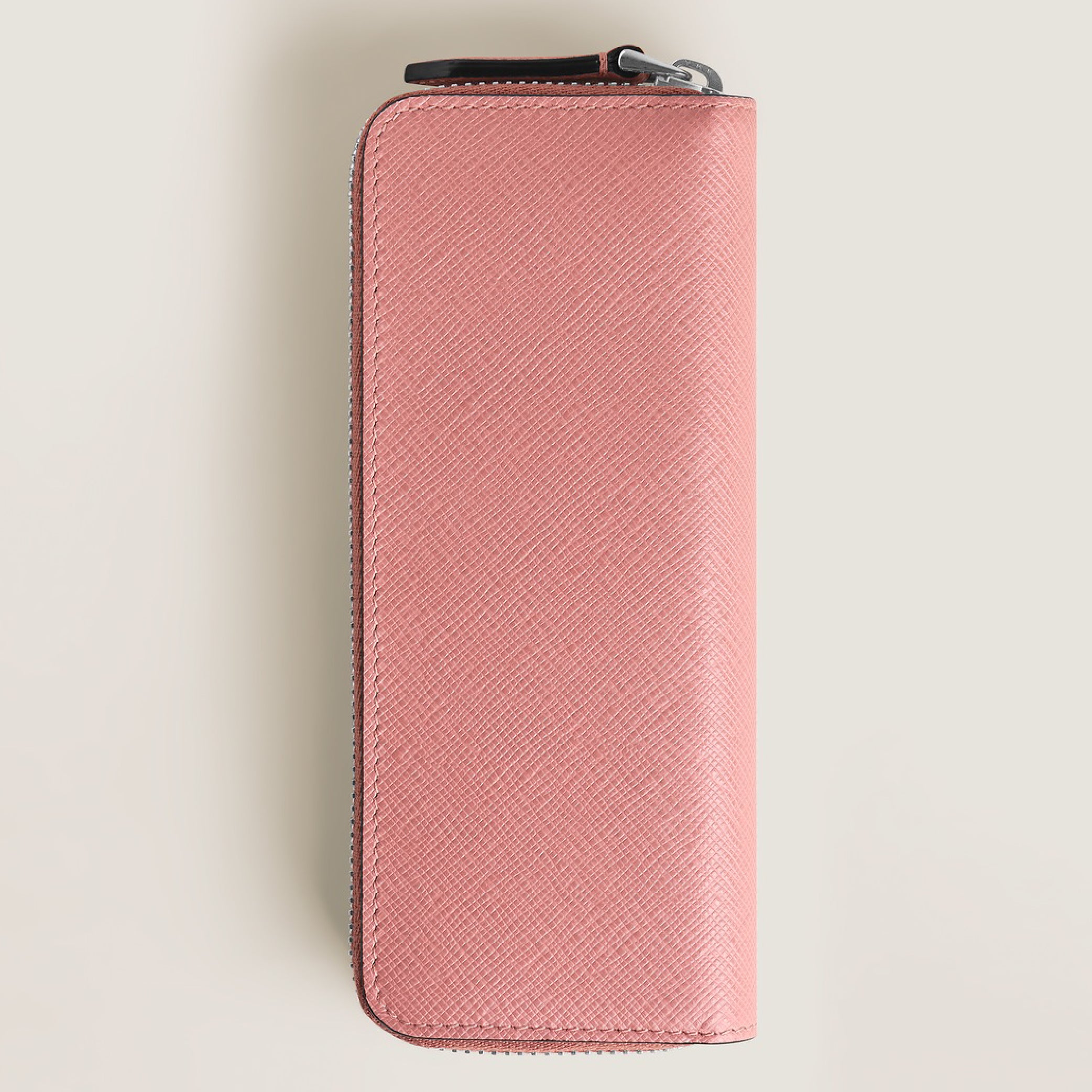 Sartorial 2 Pen Pouch Zip Blush