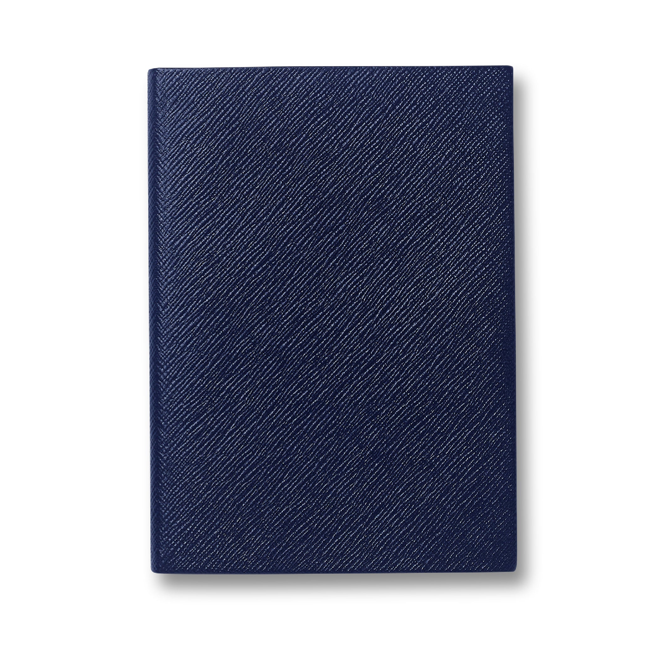 Plain Paged Soho Notebook in Navy Panama