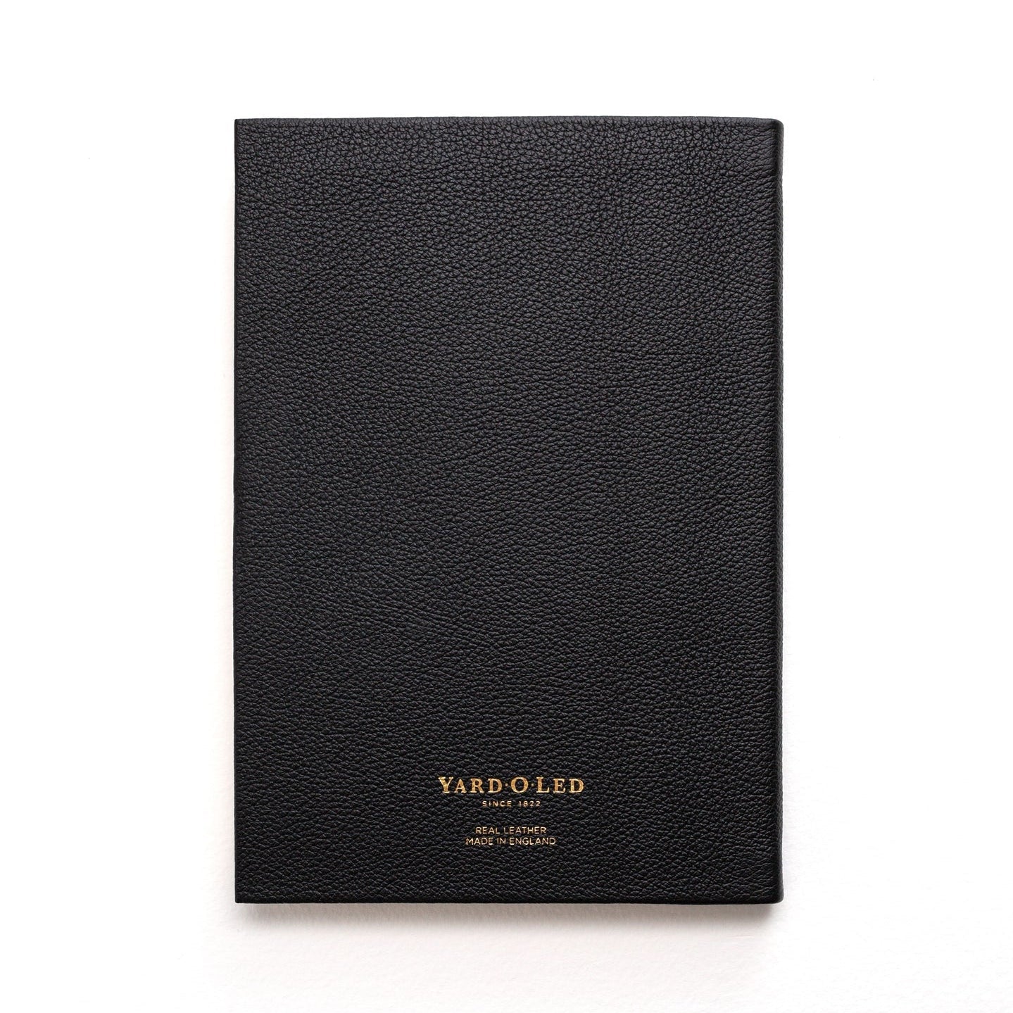 Sampson A5 Luxury Leather Black Notebook