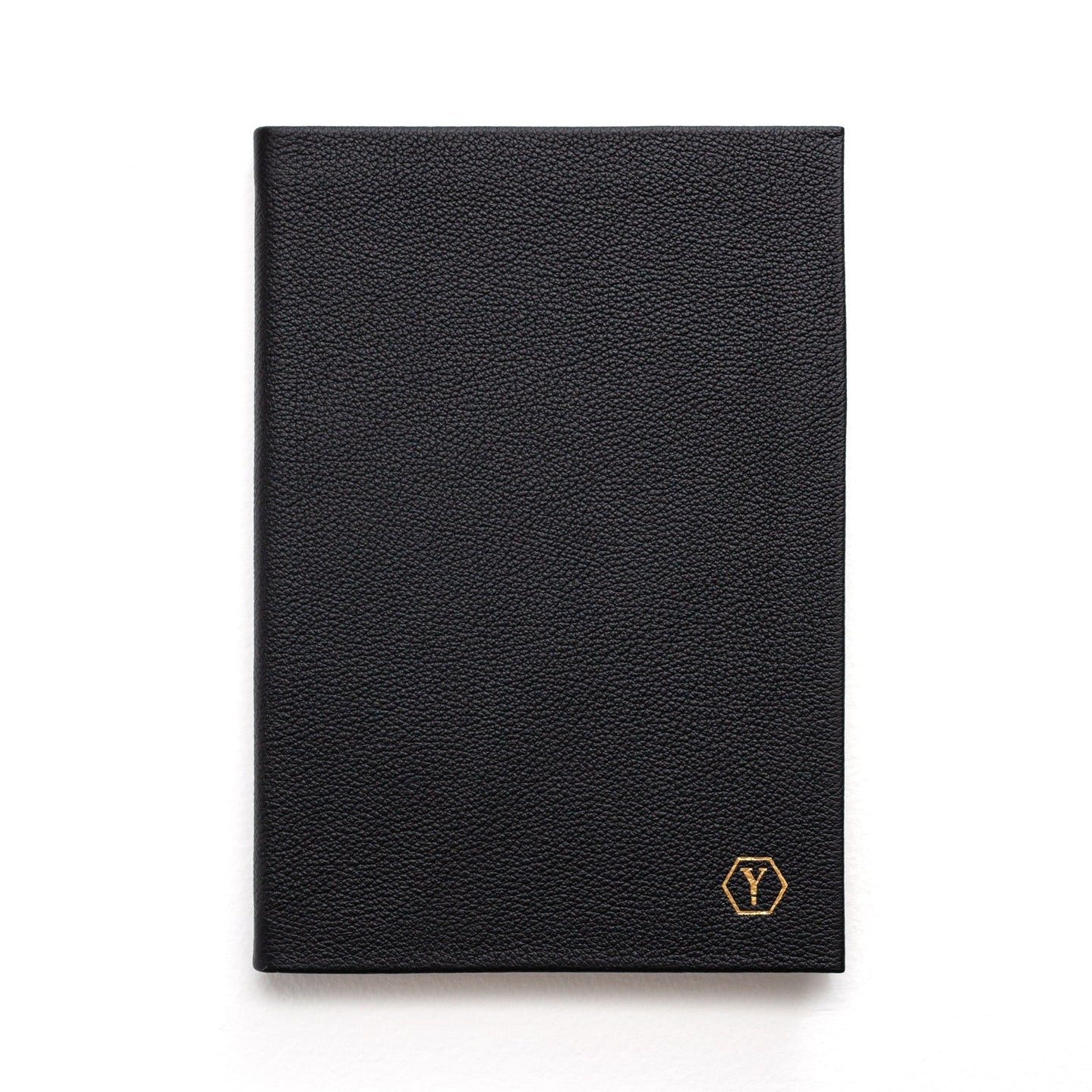 Sampson A5 Luxury Leather Black Notebook