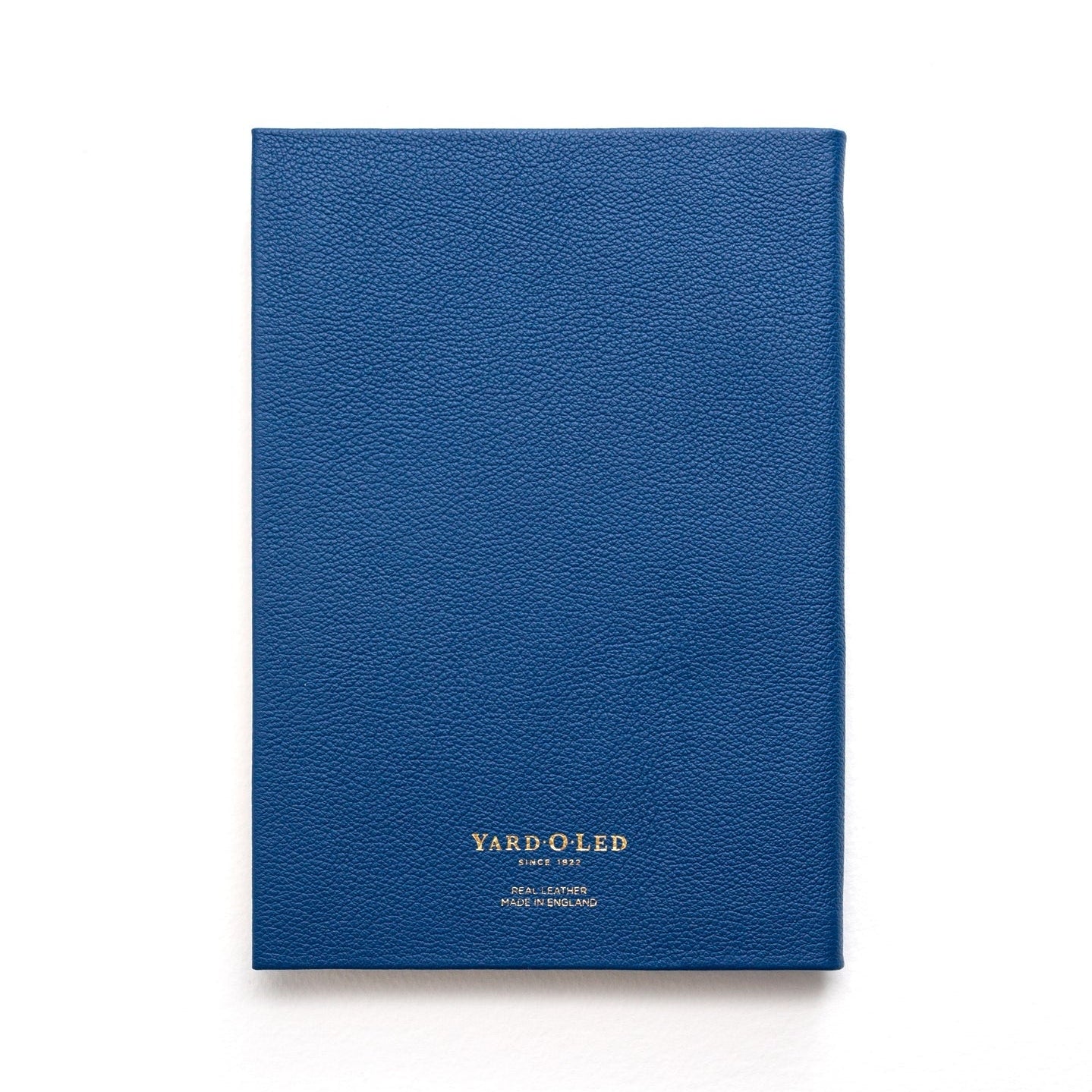 Sampson A5 Luxury Leather Navy Blue Notebook