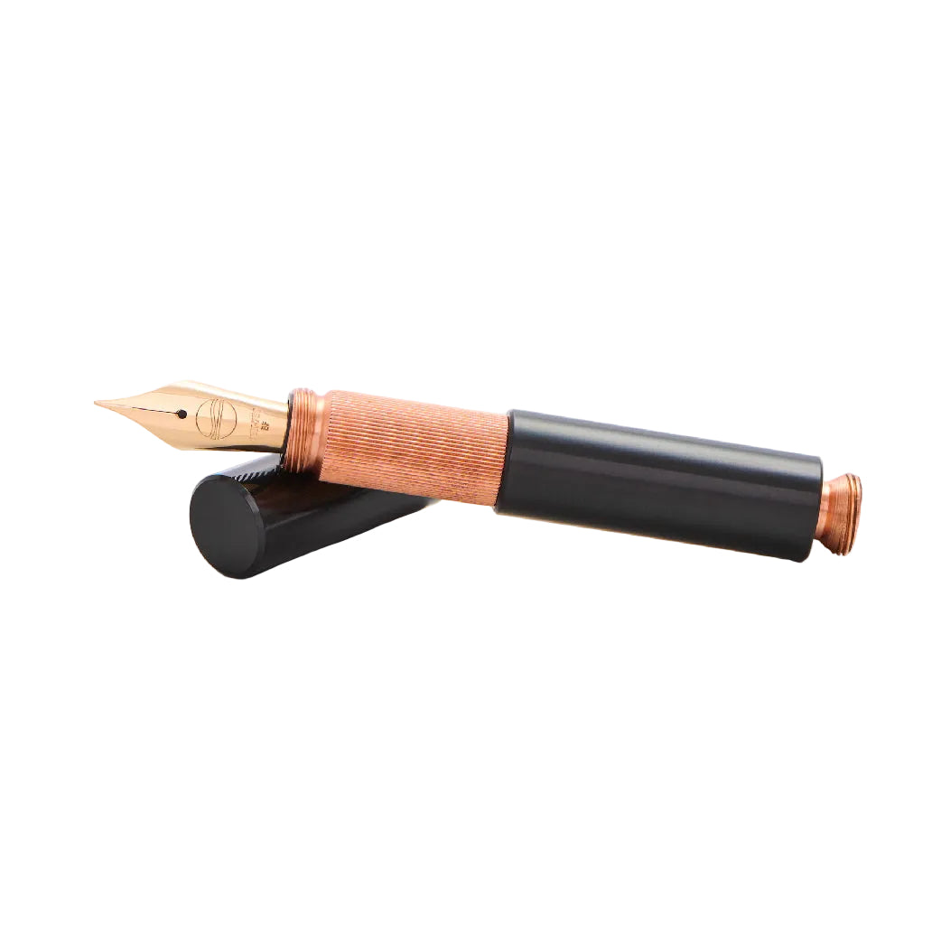 Pocketmaster Ebonite Black 1920 Copper Fountain Pen