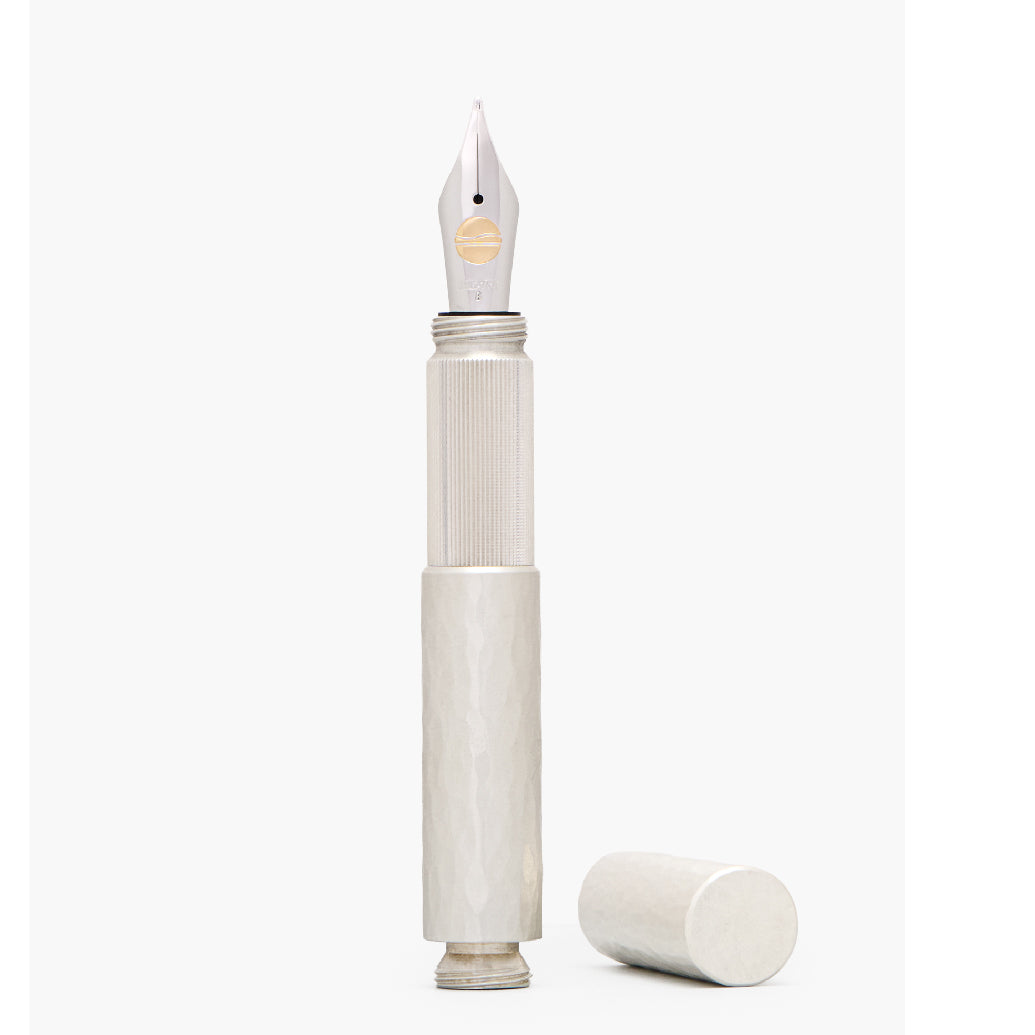 Pocketmaster Hammered Solid 935 Silver Special Edition Fountain Pen