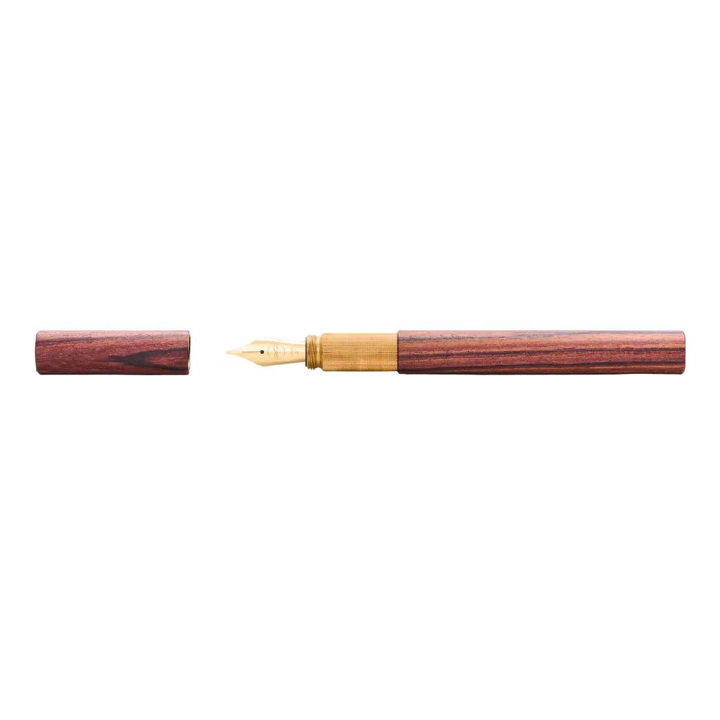 Shortcap Kingswood & Brass Fountain Pen
