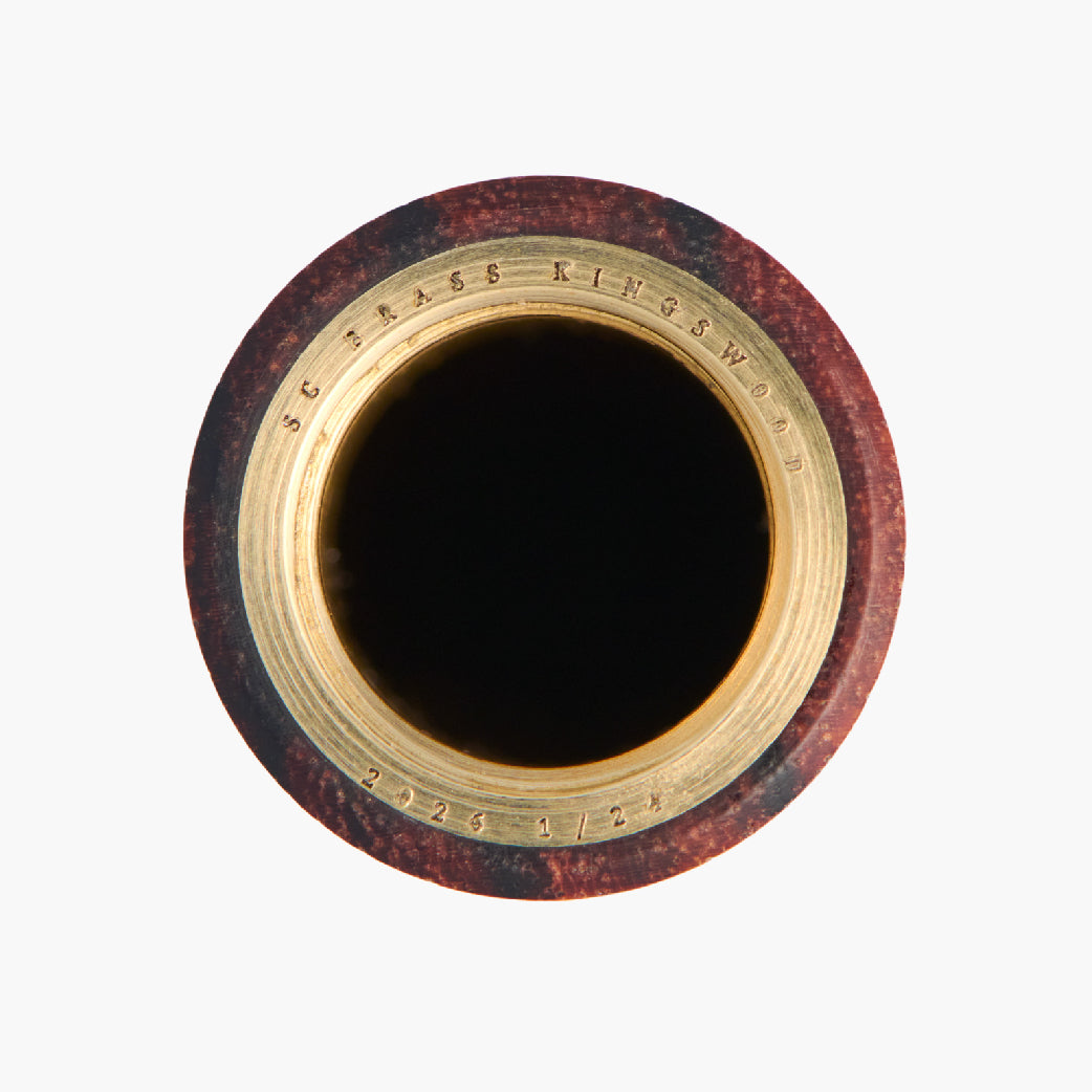 Shortcap Kingswood & Brass Fountain Pen