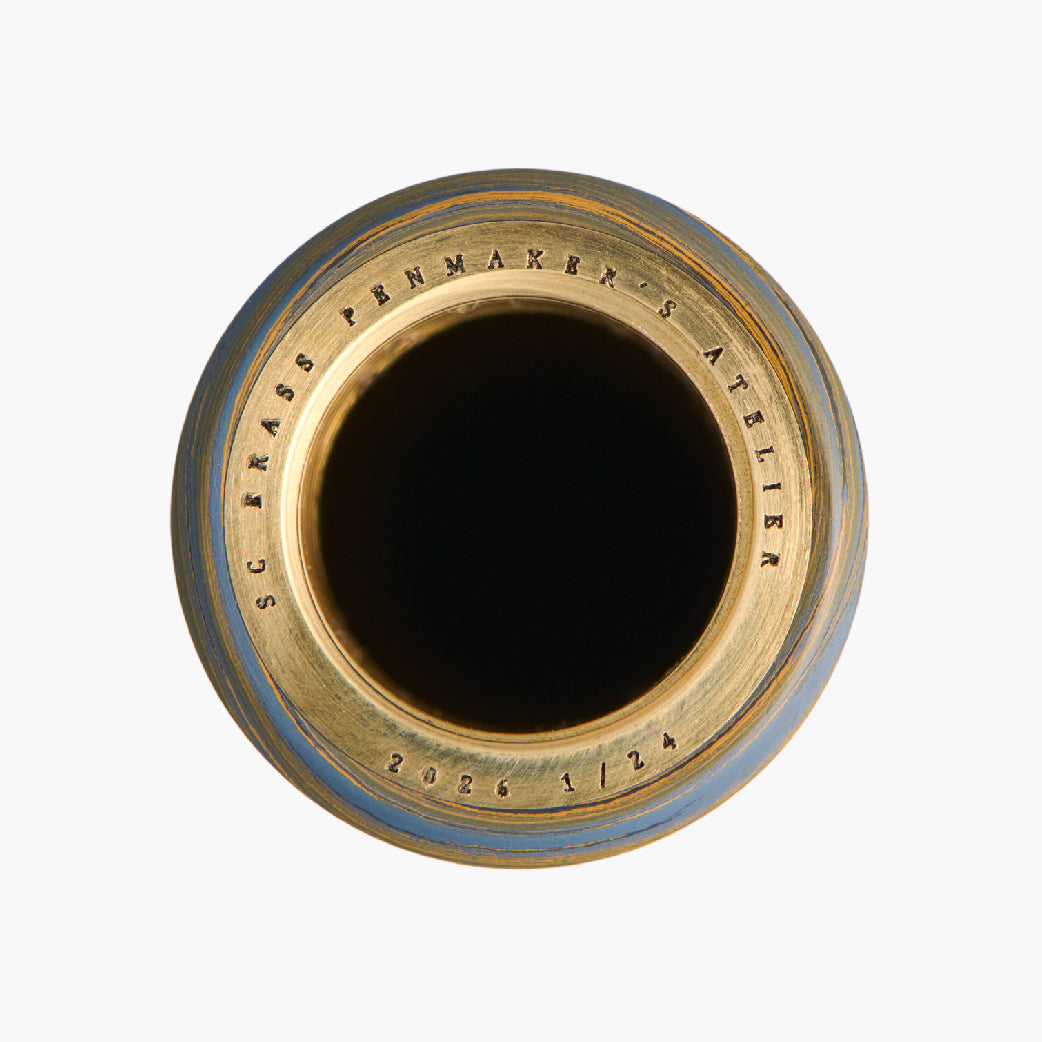 Penmakers Atelier Shortcap Brass Fountain Pen